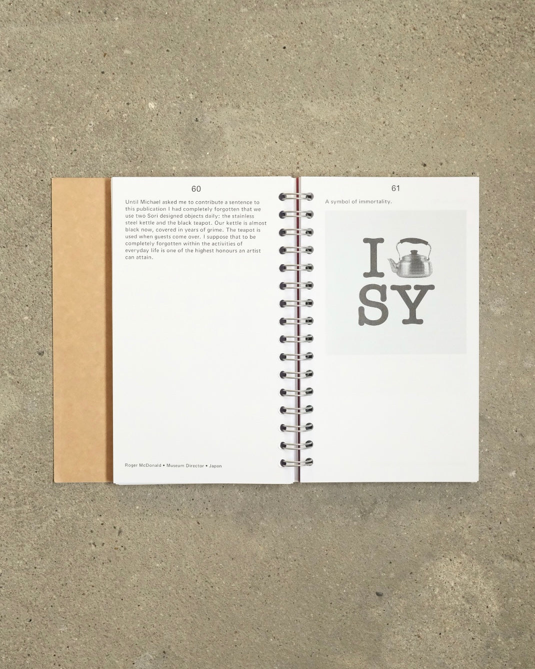 The Sori Yanagi Appreciation Society Book / Michael Marriott, Duncan Riches