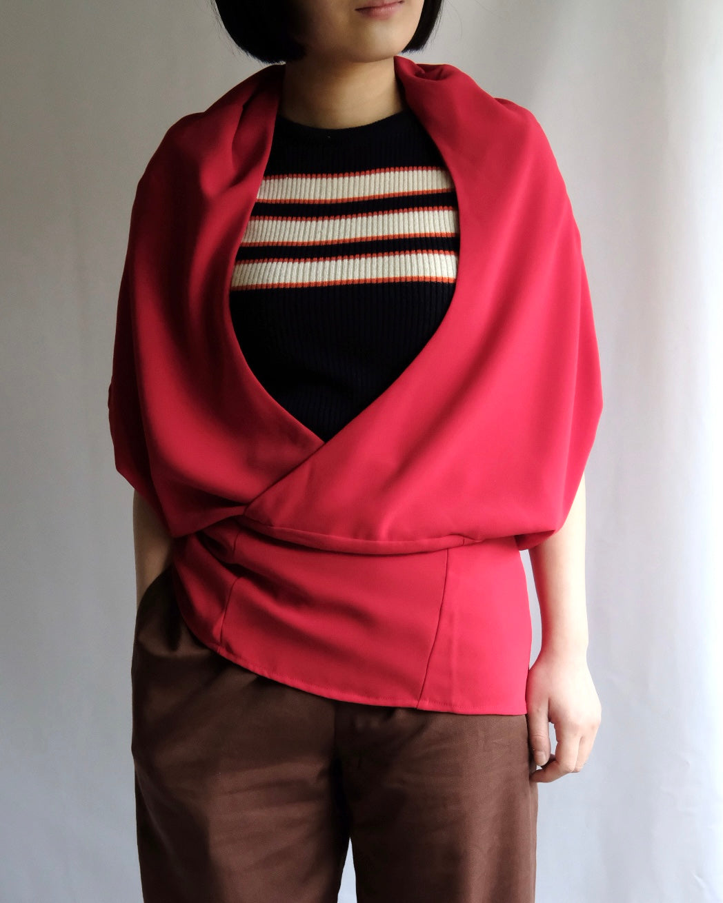 ROSA BLOUSE RED