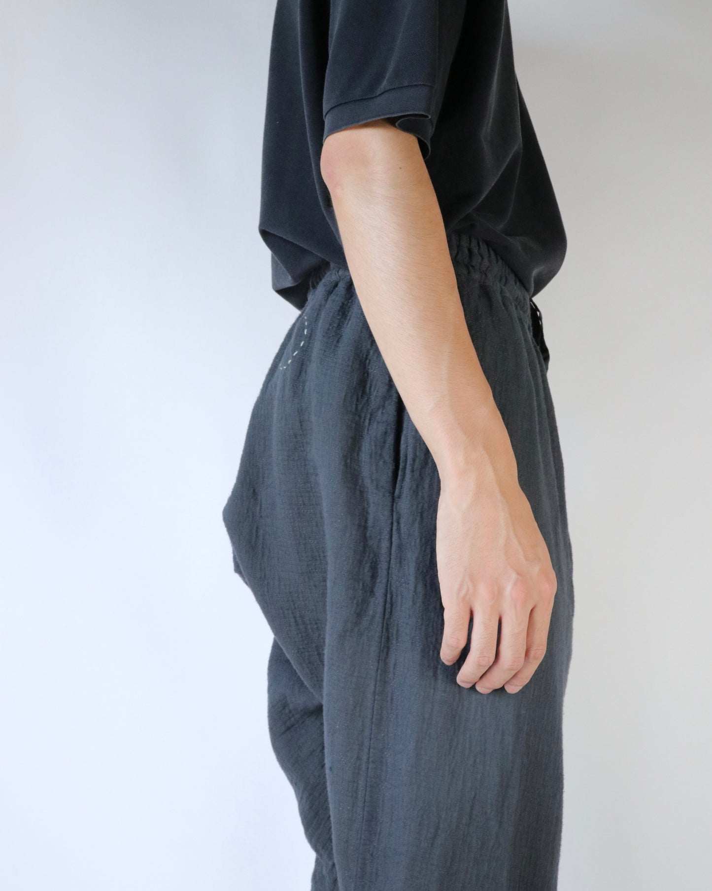 Flower of Sashiko Tattsuke pants