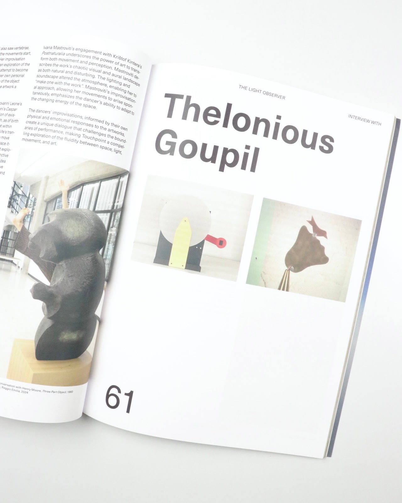 The Light Observer The Experimental Issue -n°07