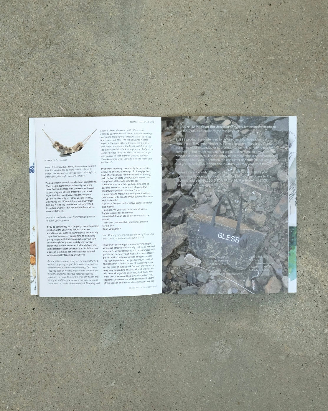 mono.kultur #28 / BLESS