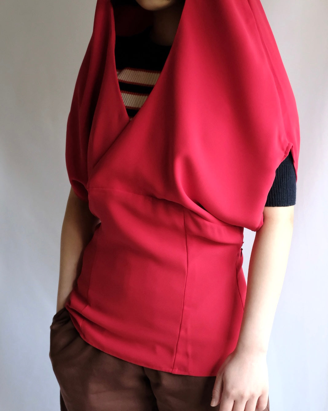 ROSA BLOUSE RED