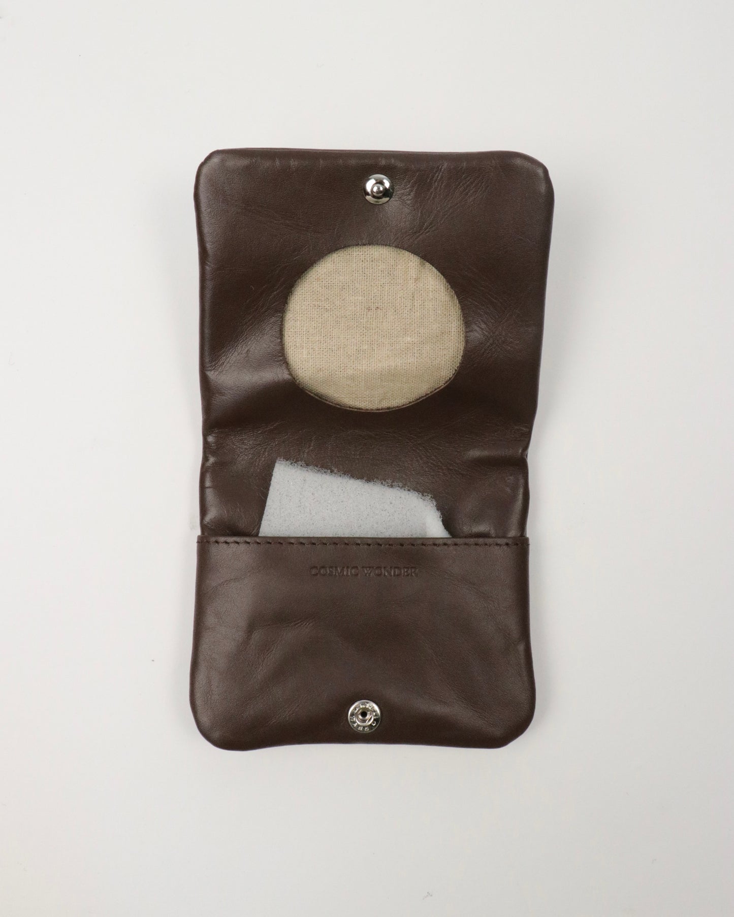 Light Leather coin case