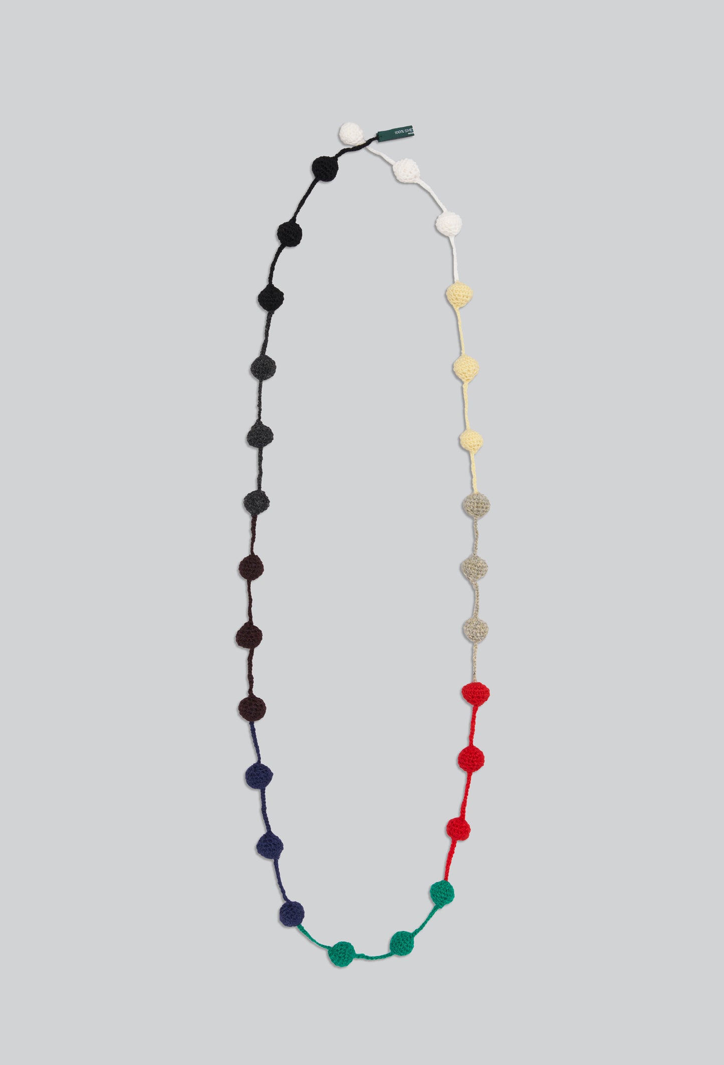 E RT N°62 Shetland color sample ball chain