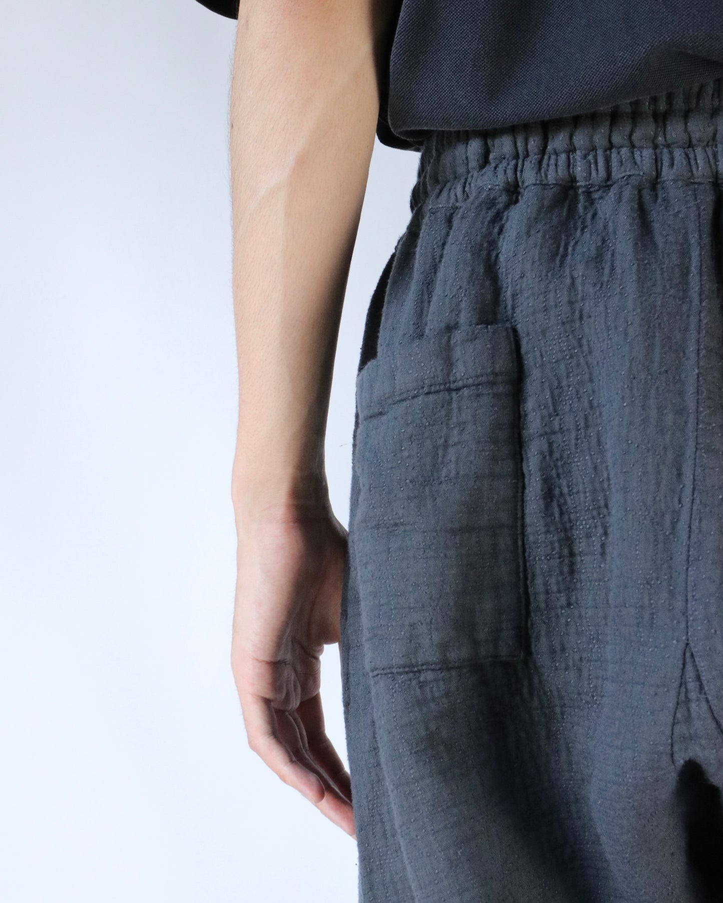 Flower of Sashiko Tattsuke pants