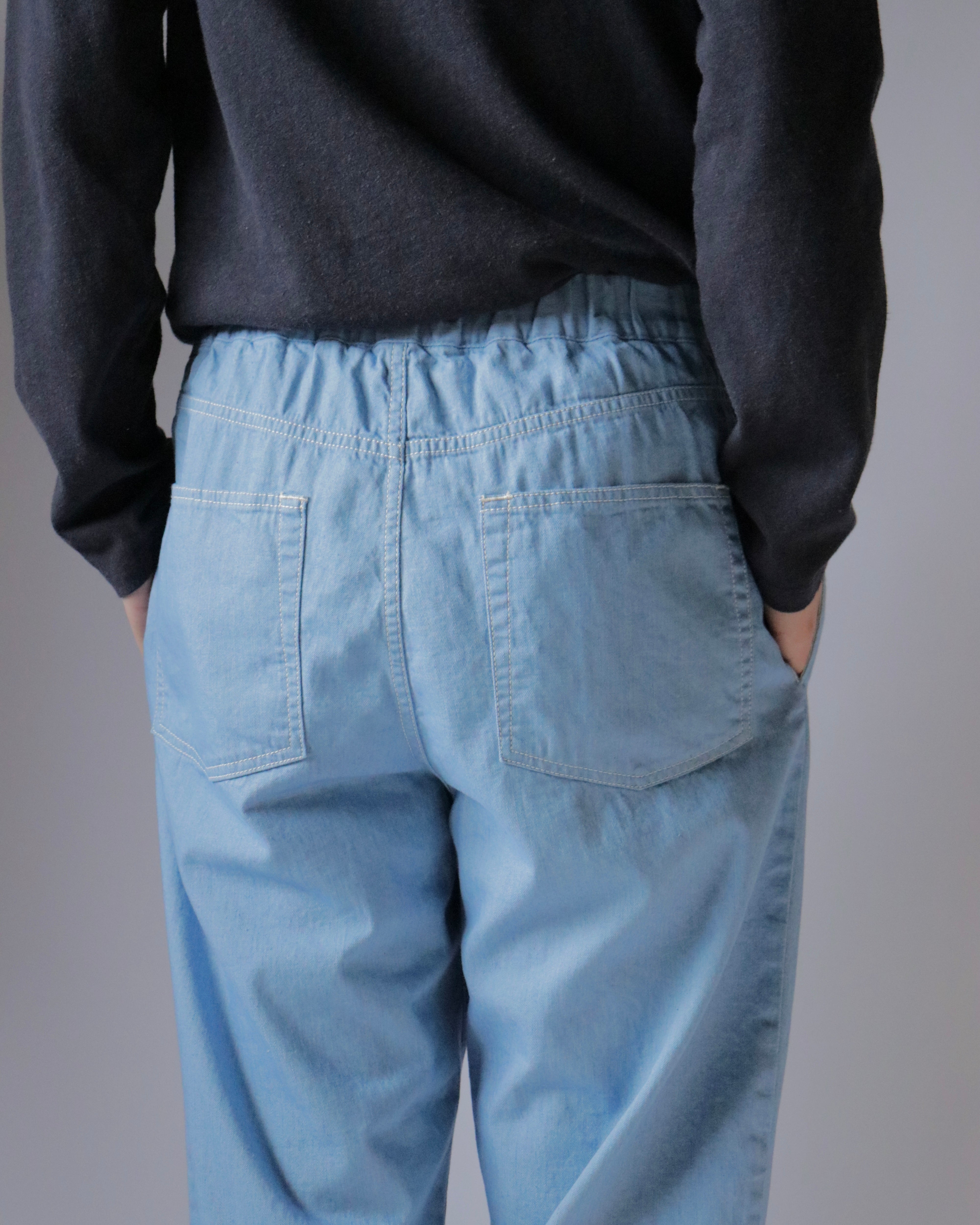 Farmer denim pants