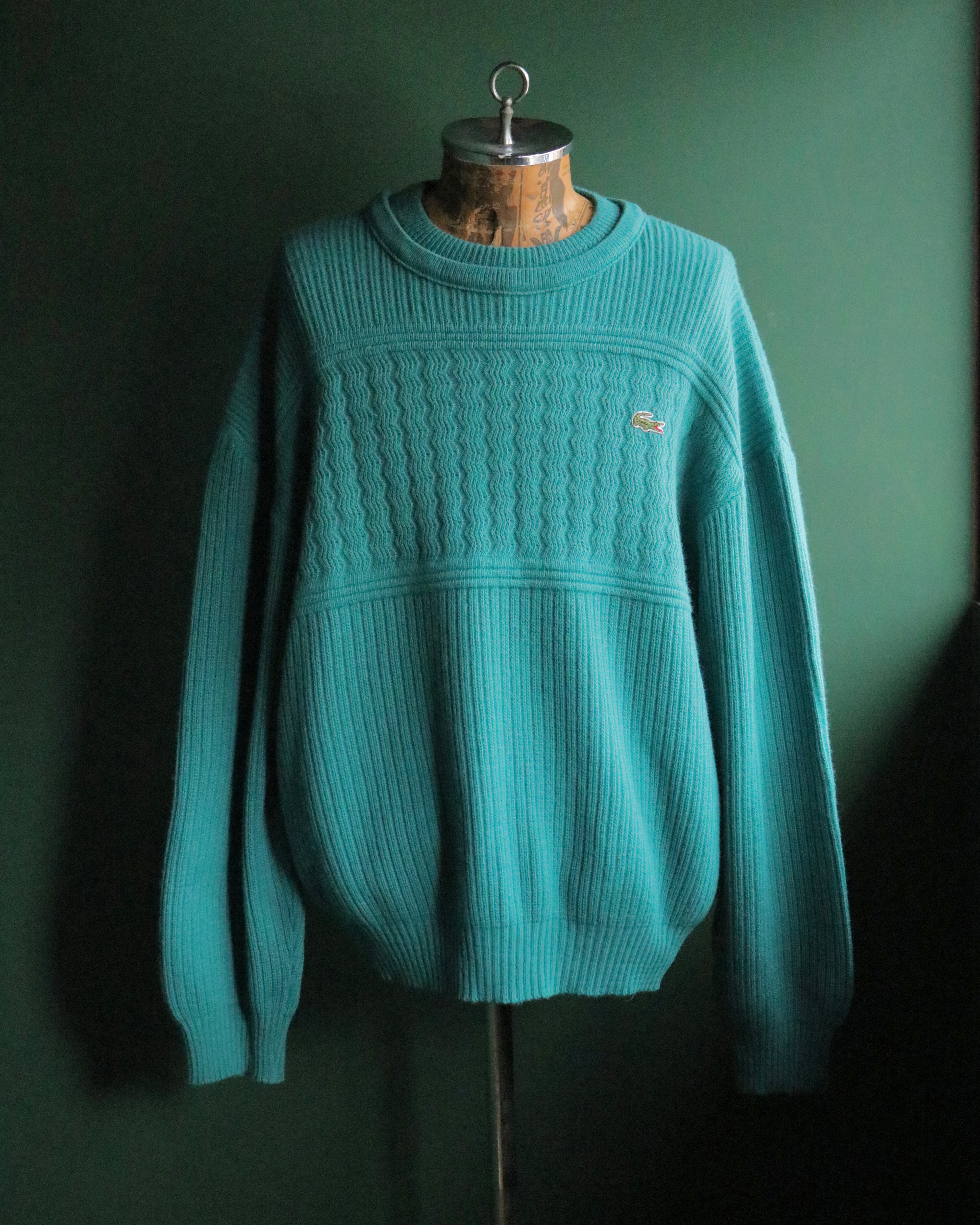 70s LACOSTE knit jumper