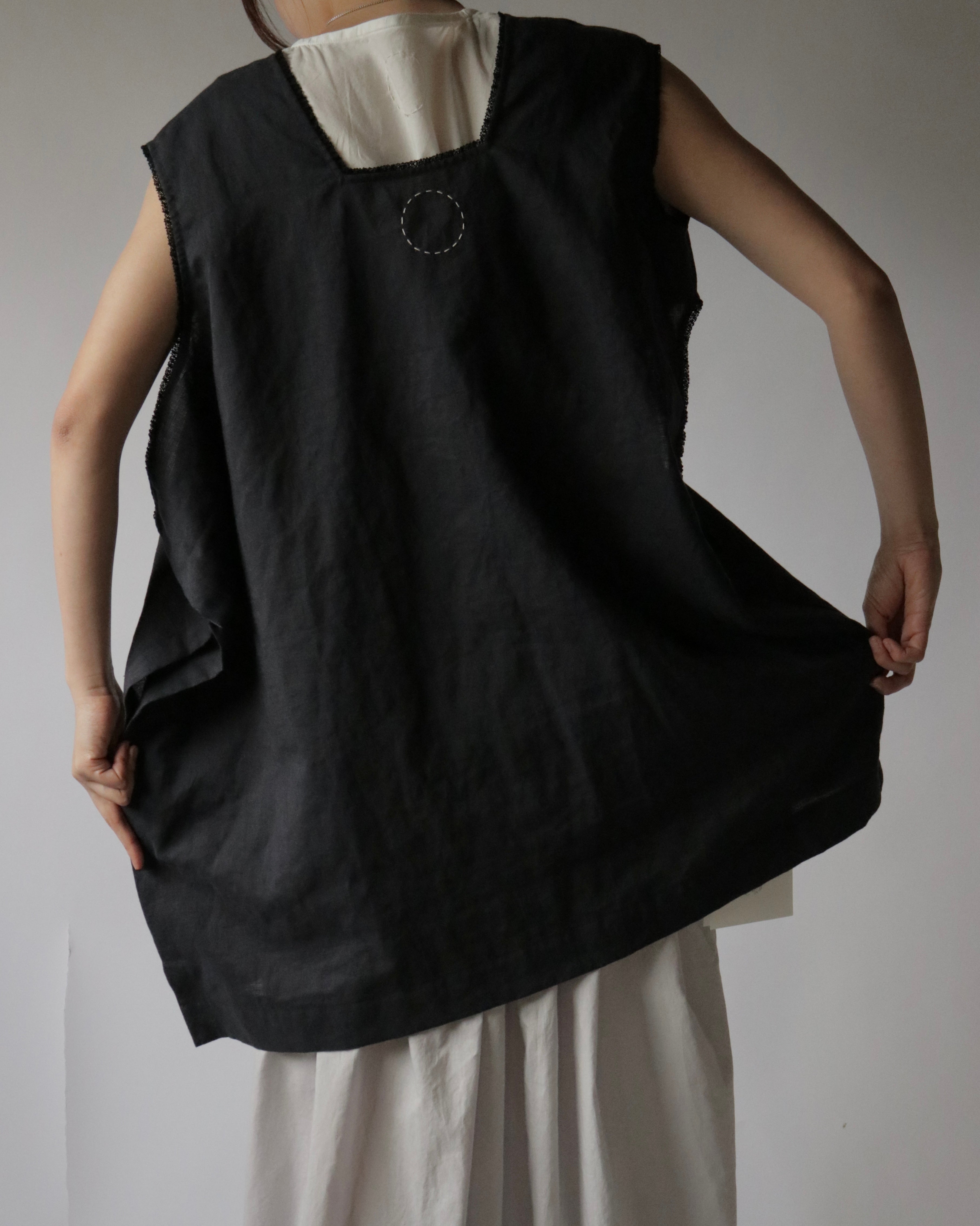 Lyung-down nightwear dress