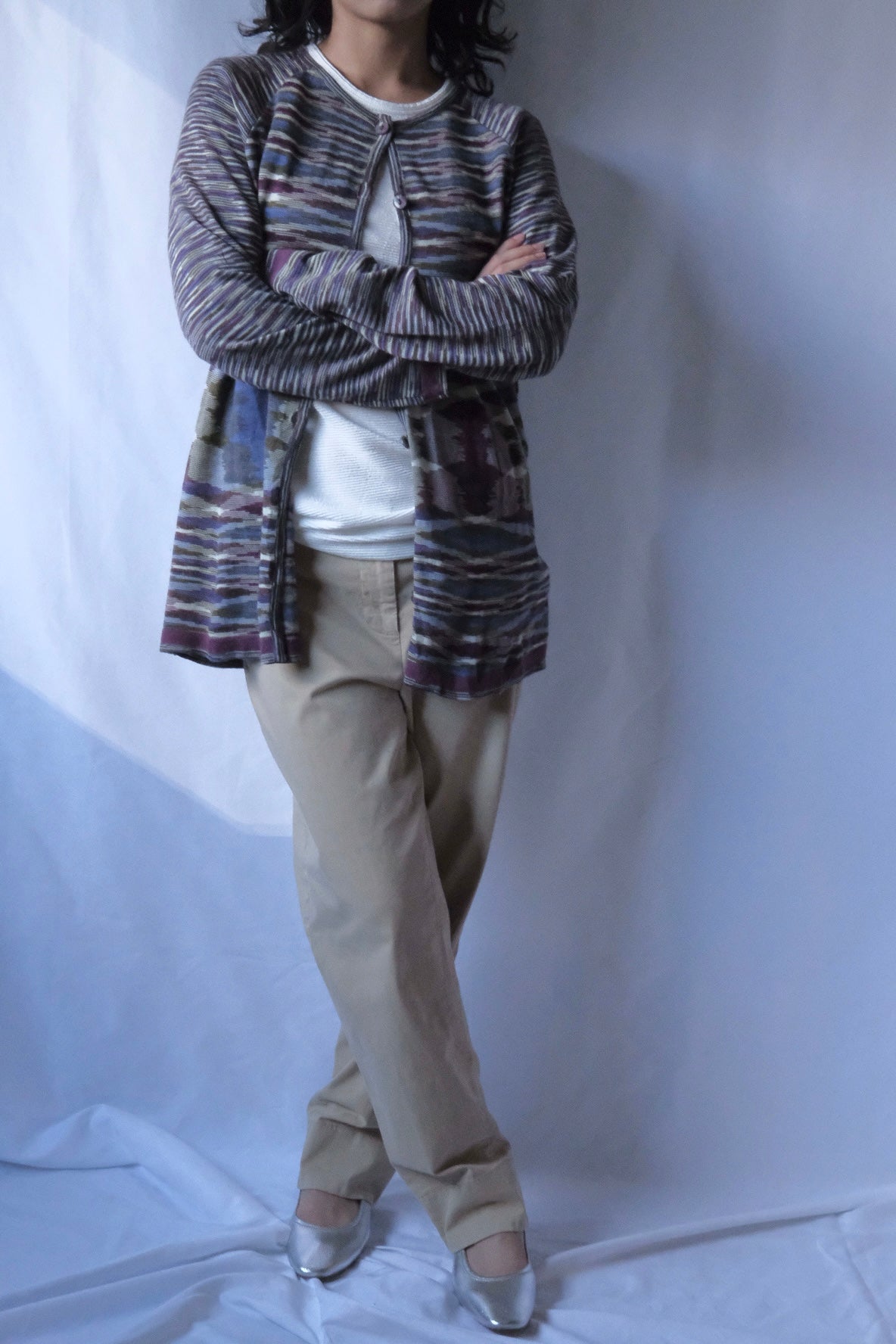 MISSONI Shevron pattern cardigan