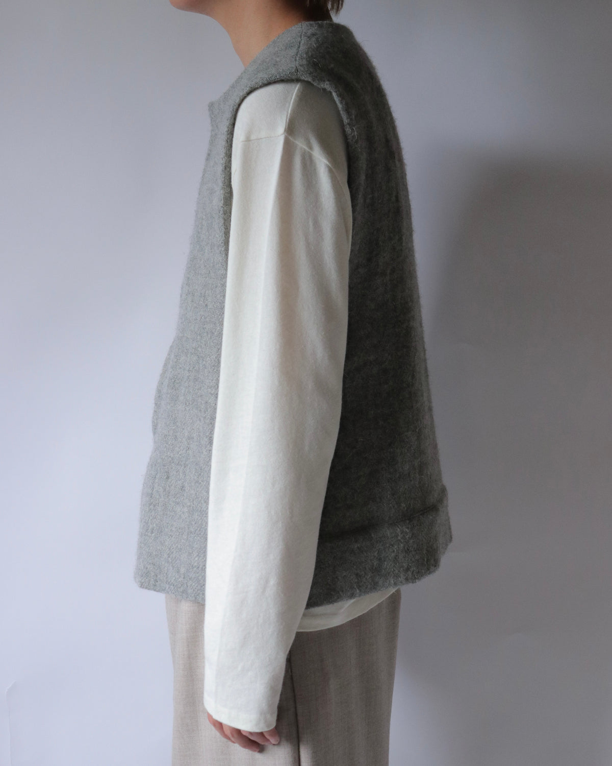 COSMIC WONDER / Nostalgic painter's winter vest