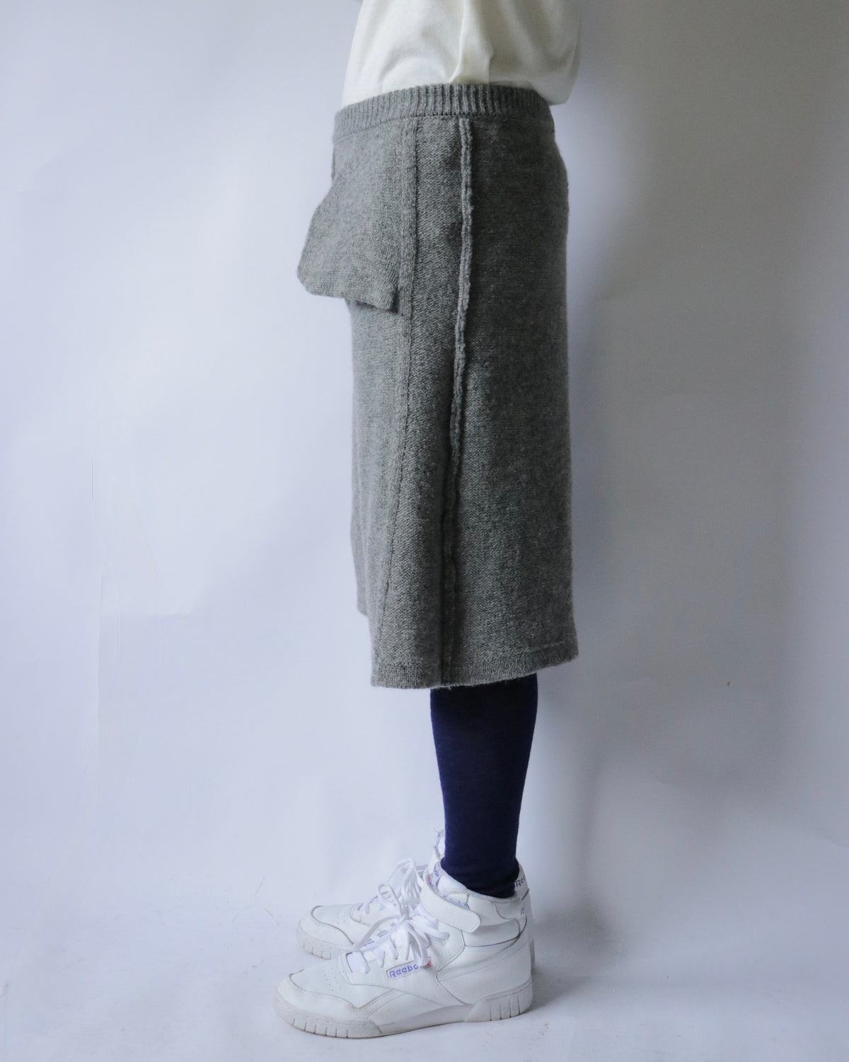 E RT / Shetland Short Sweat Pants (Exclusive) / Grey