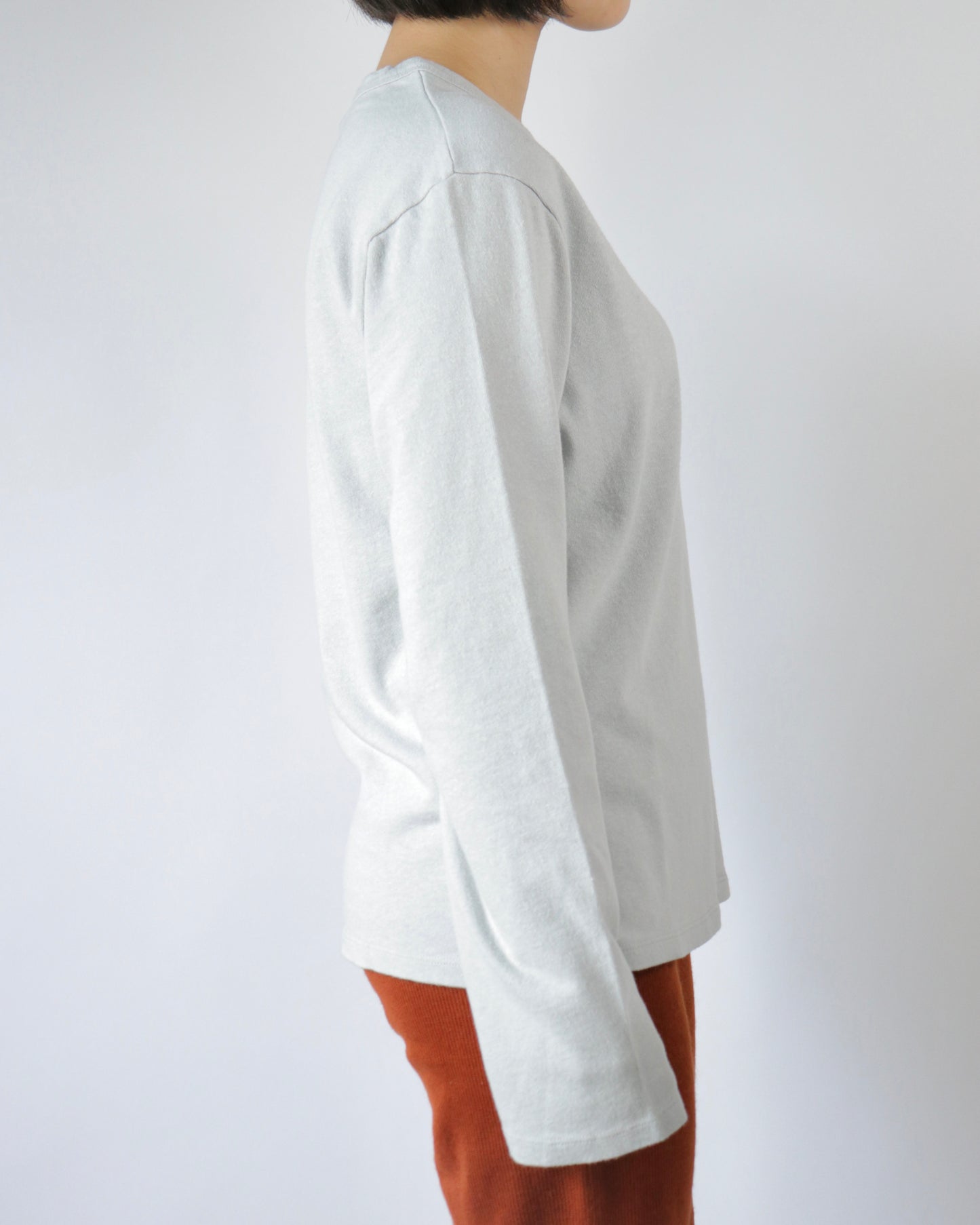 The Long Sleeve T-Shirt in Clay