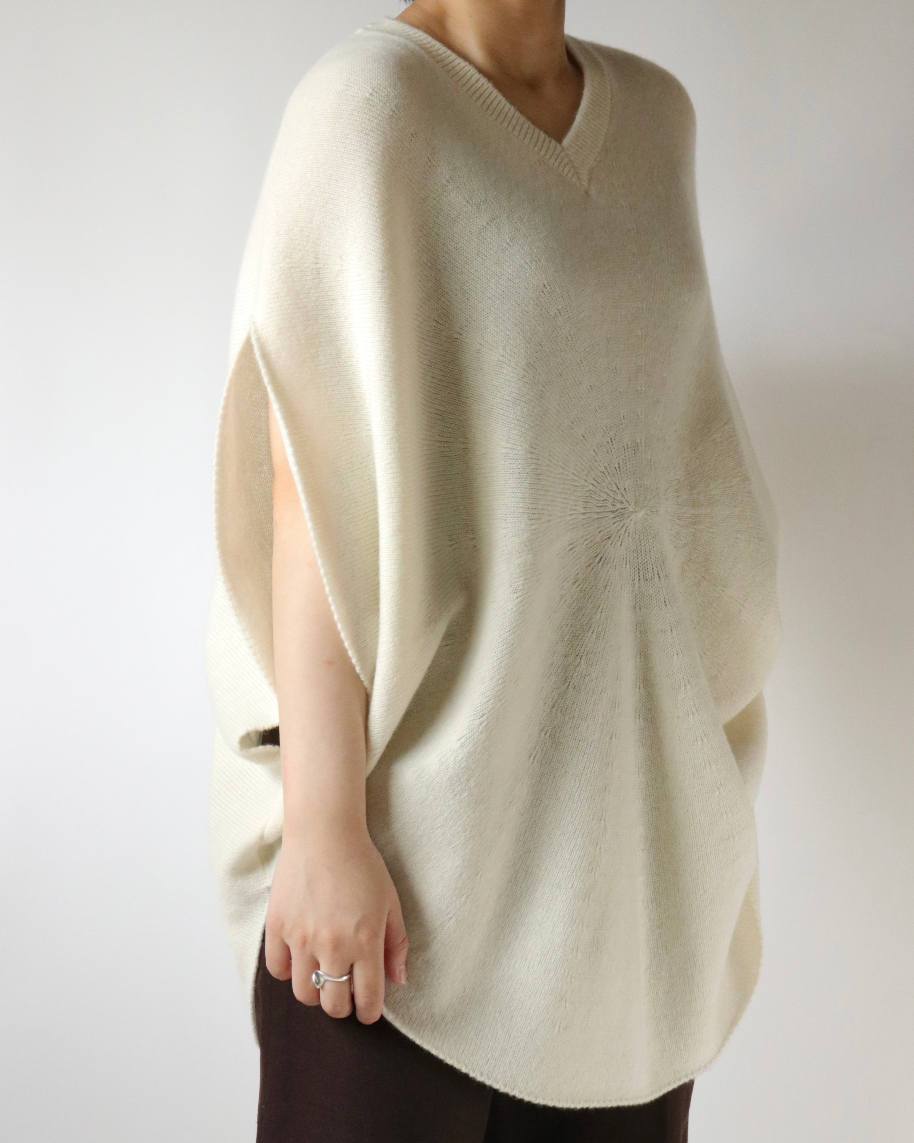 Tasmanian wool circle vest