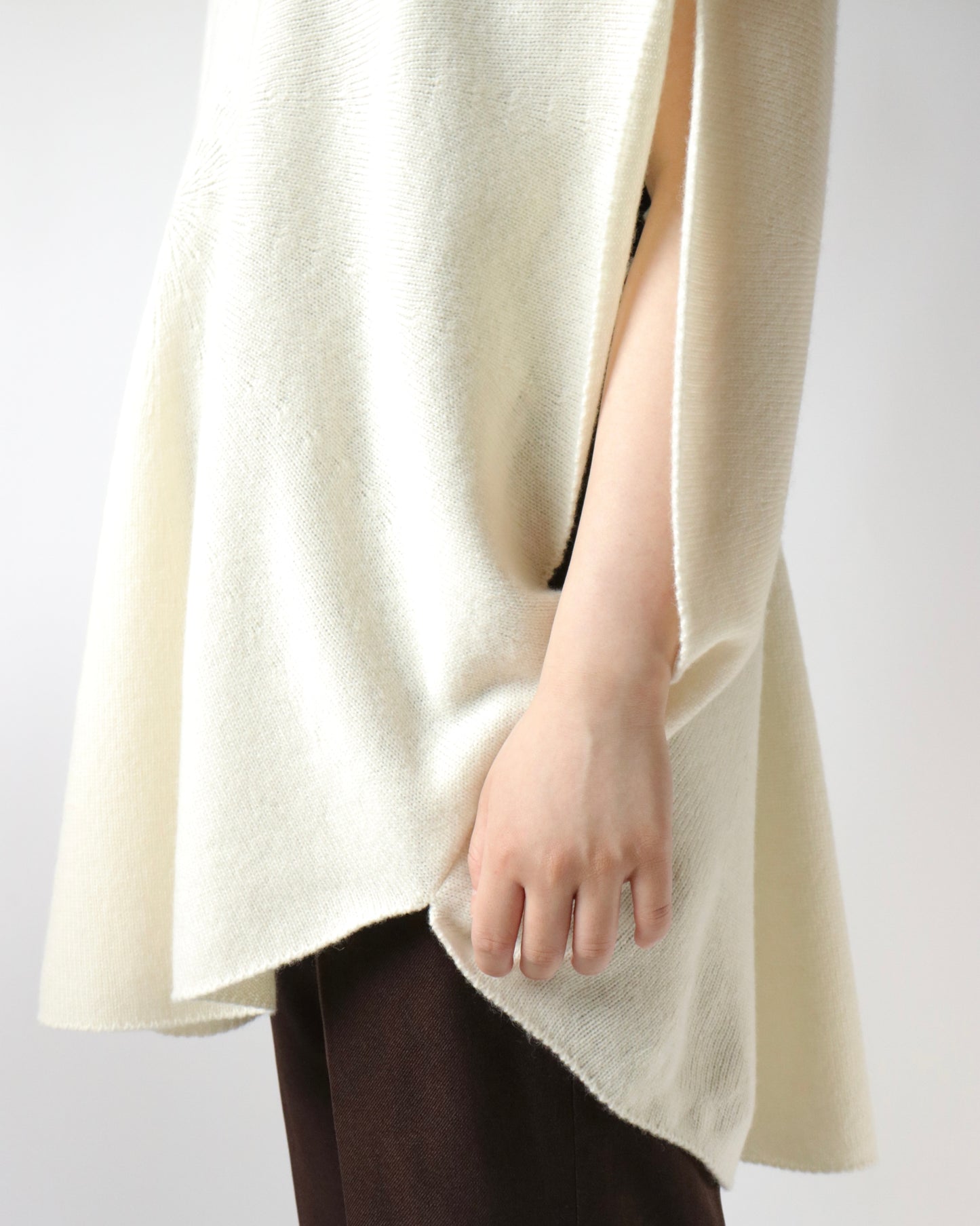 Tasmanian wool circle vest