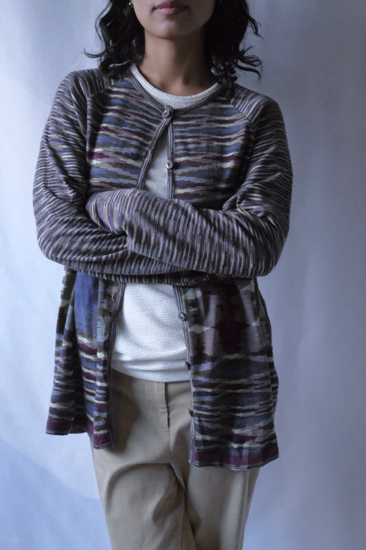 MISSONI Shevron pattern cardigan