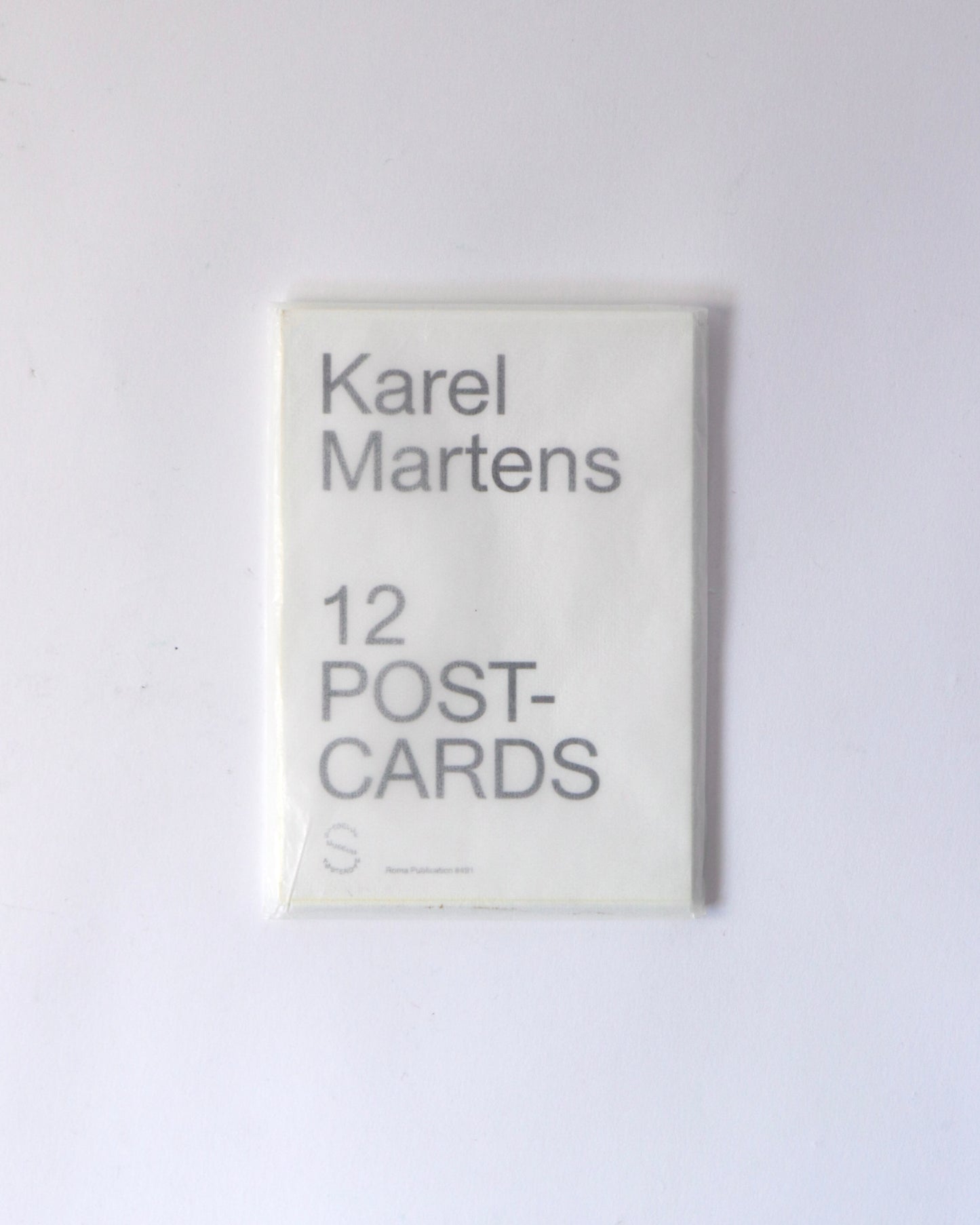 Karel Martens 12 Postcards Set