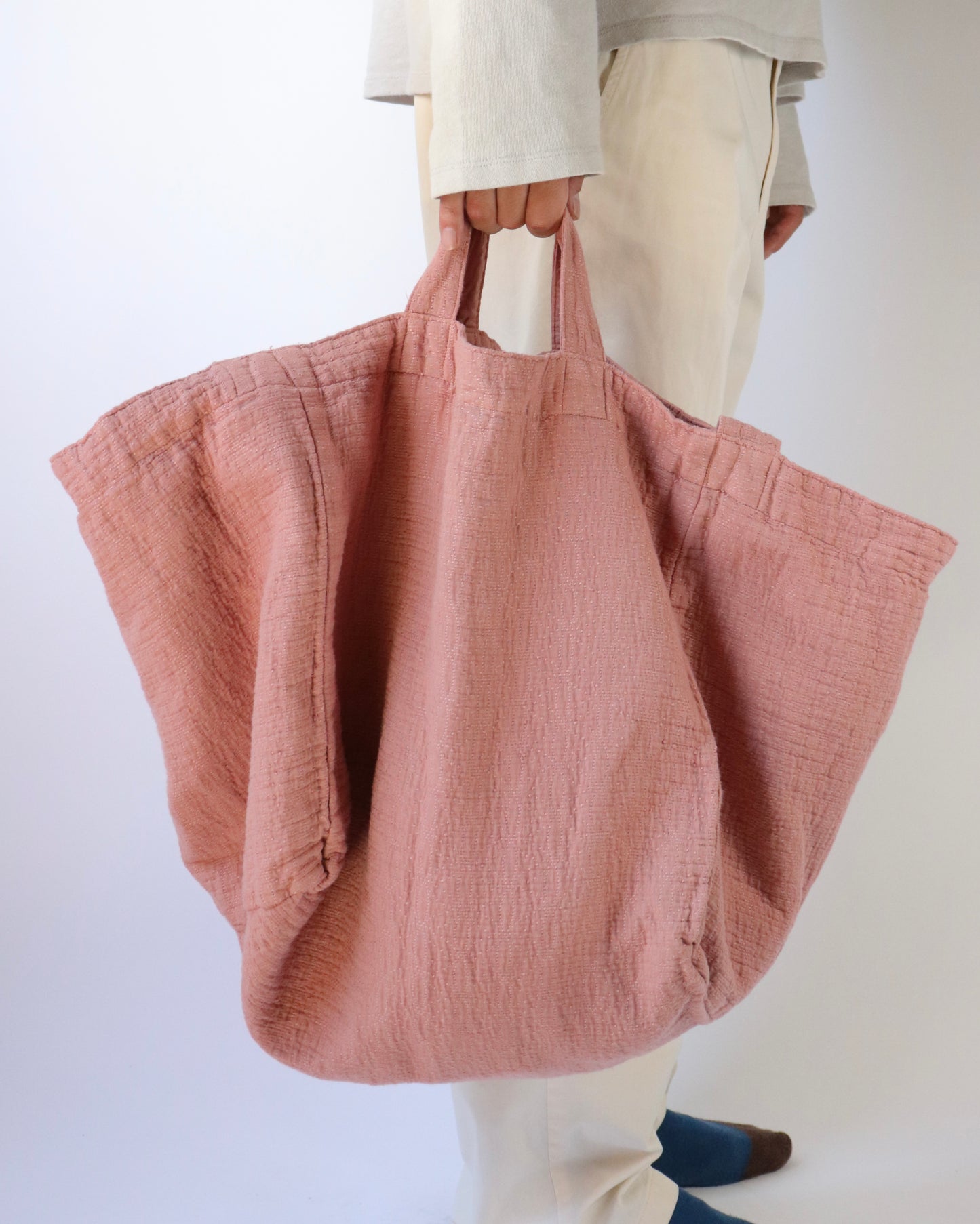 Flower of Sashiko bag