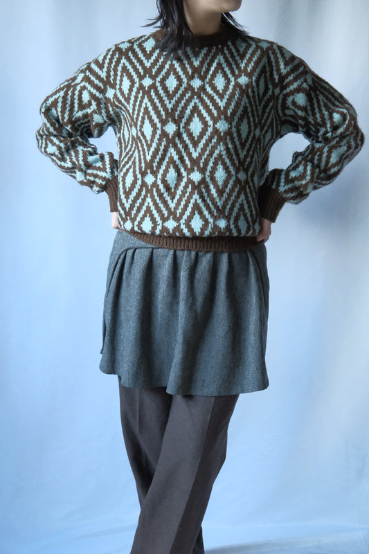 80s Benetton Shatland wool sweater