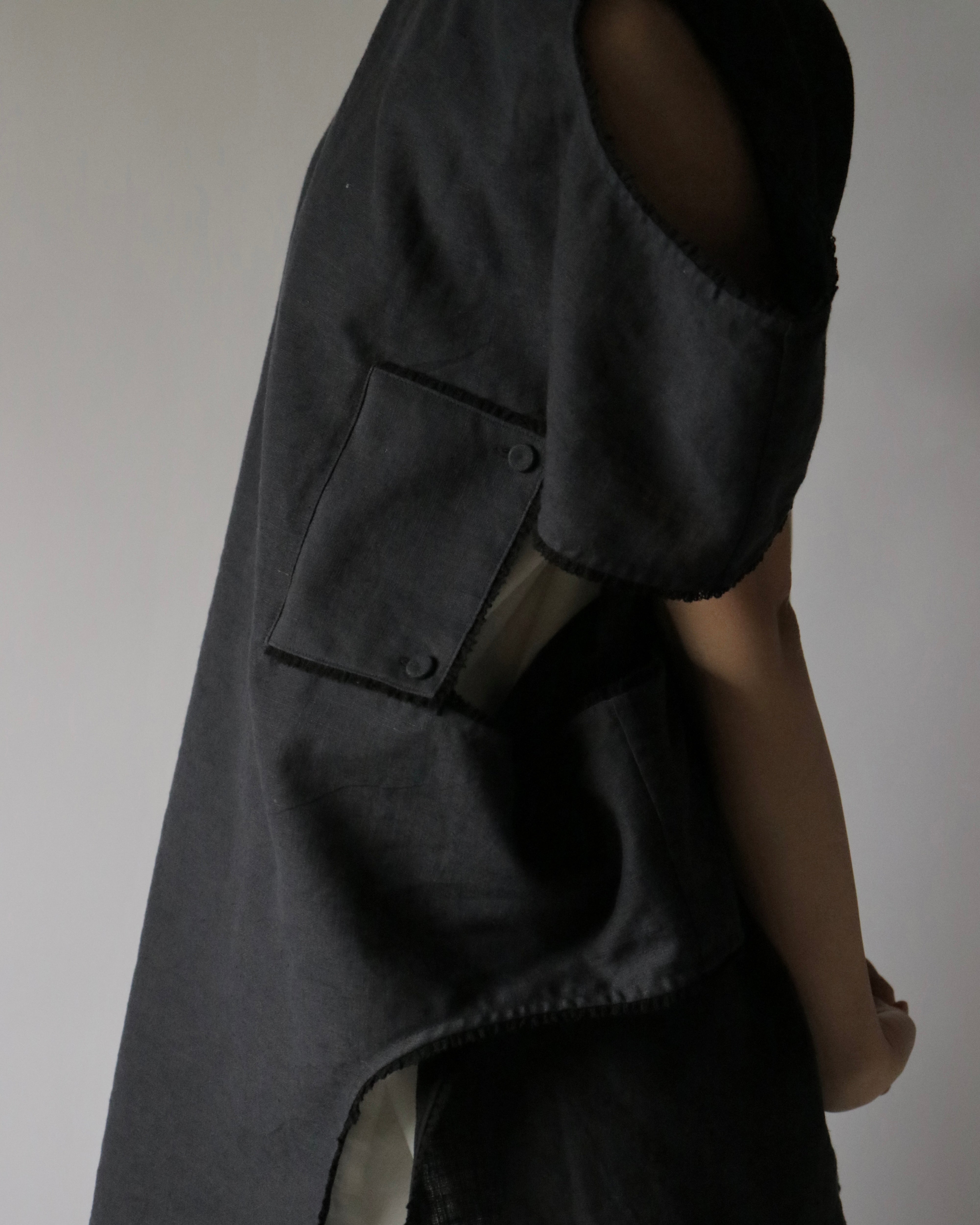 Lyung-down nightwear dress