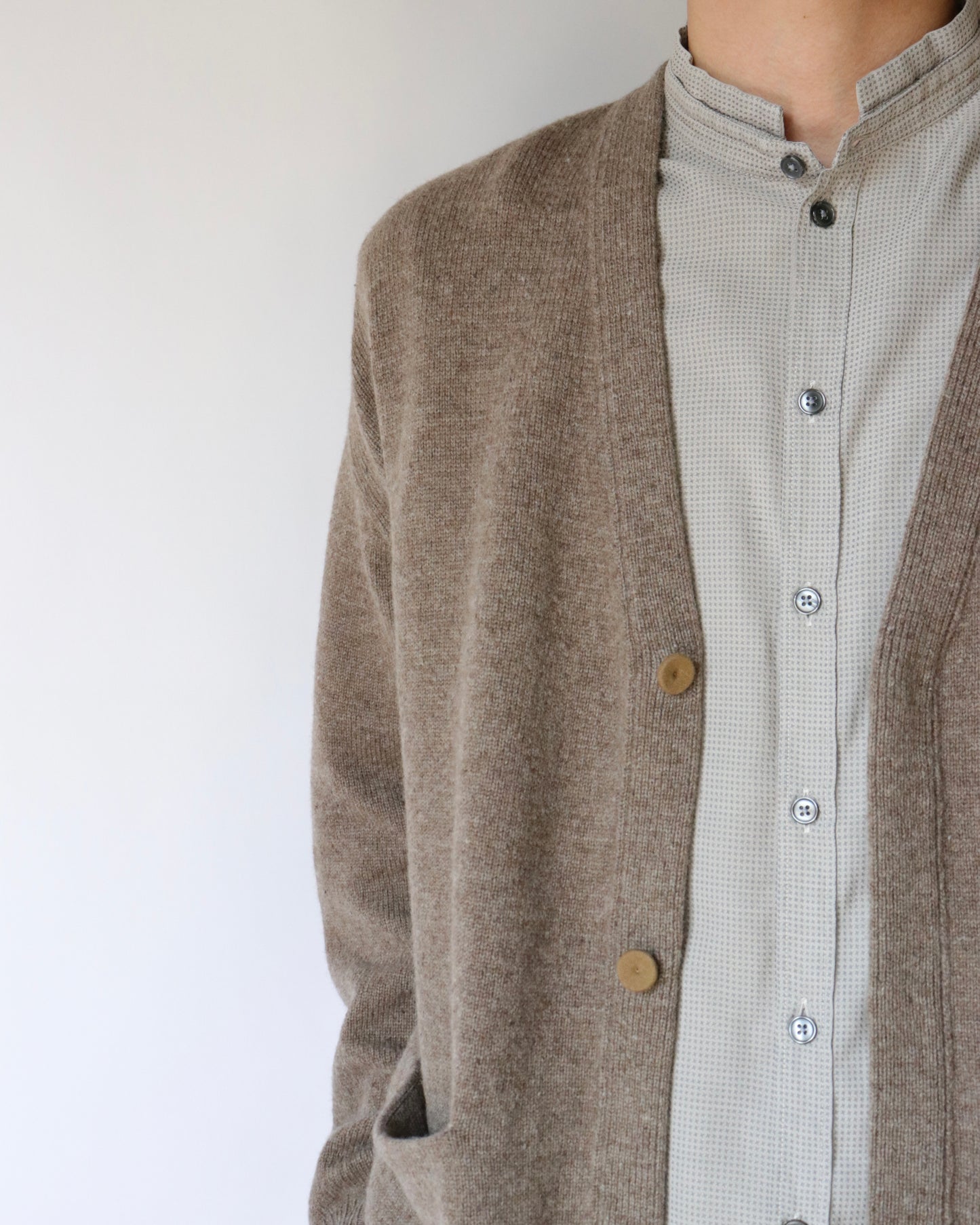 Tasmanian wool cardigan