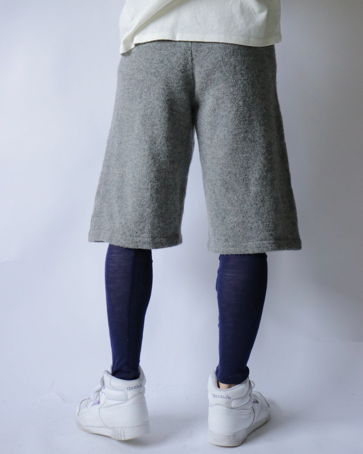 E RT / Shetland Short Sweat Pants (Exclusive) / Grey