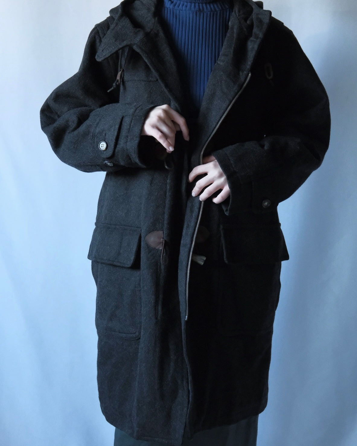 LANDS END Roden wool Duffle coat