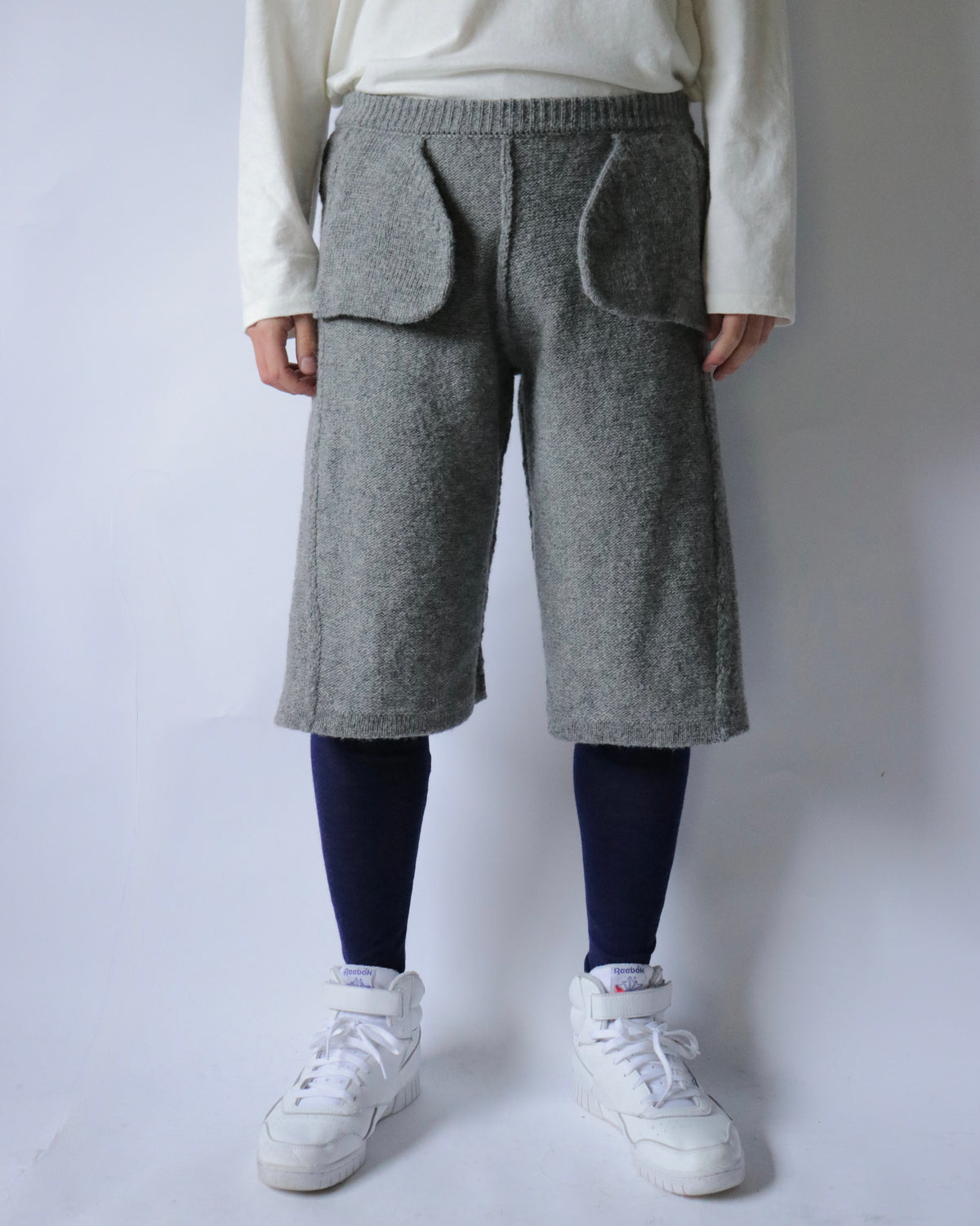 E RT / Shetland Short Sweat Pants (Exclusive) / Grey