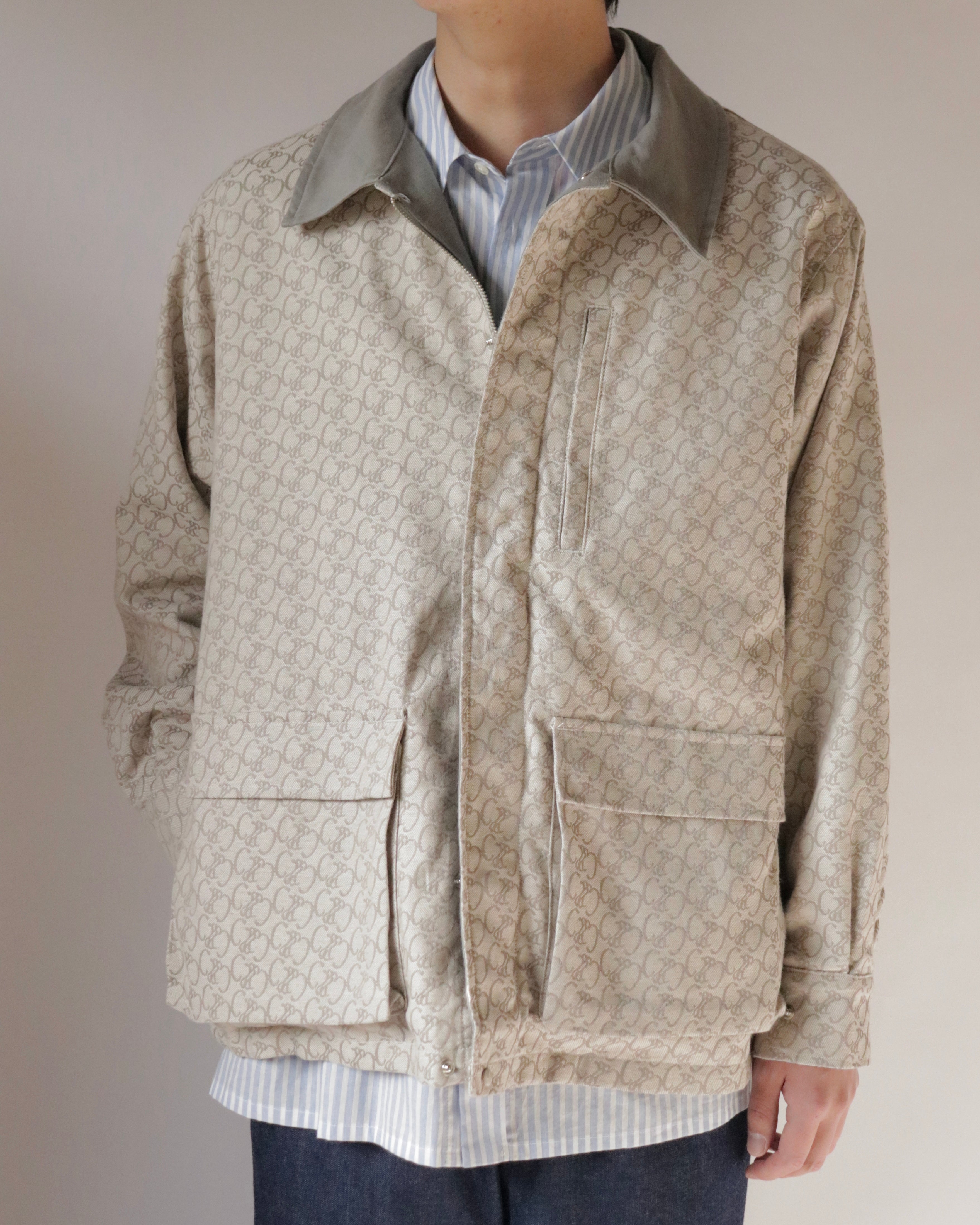 Cw monogram field coat