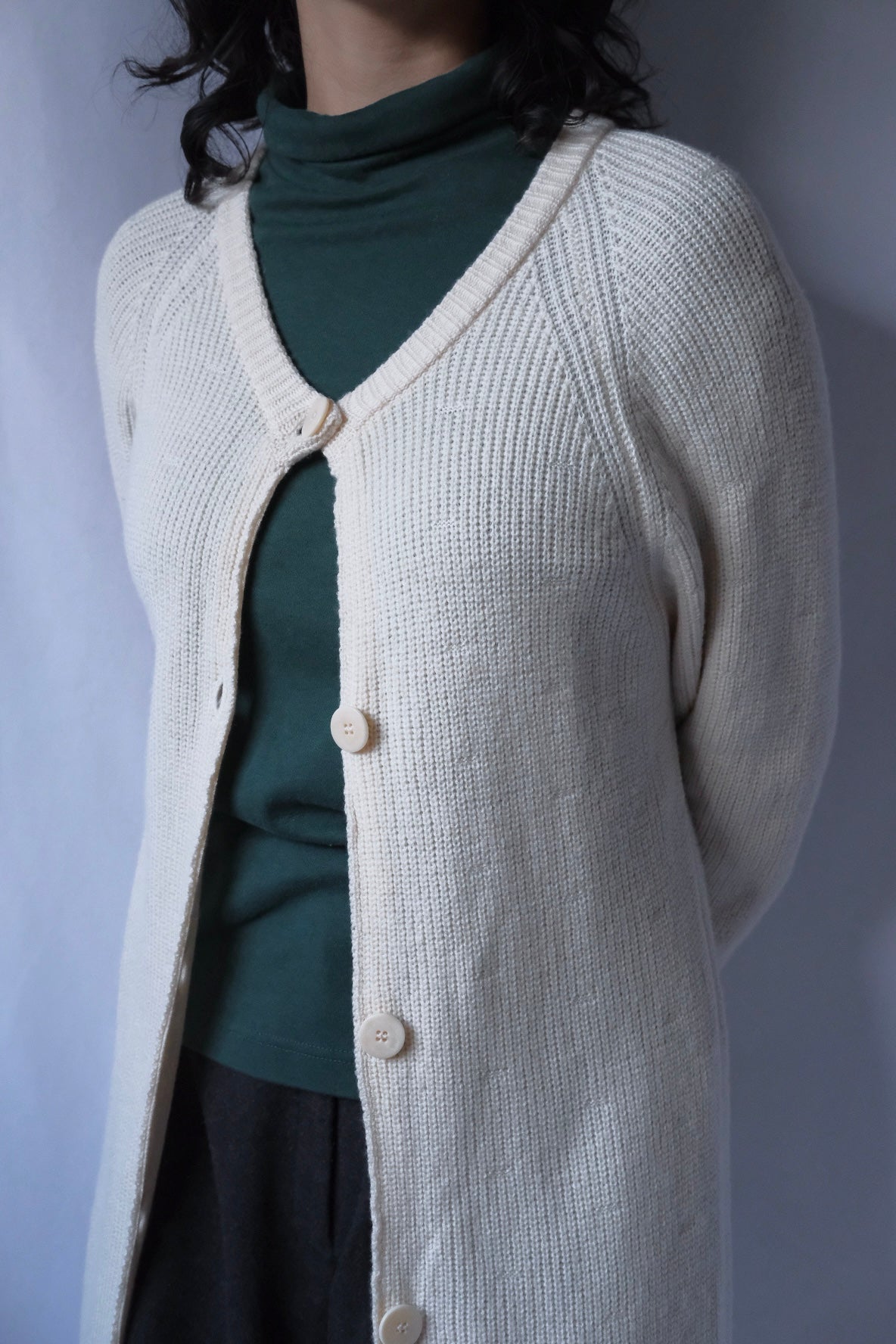 Poi by KRIZIA Wool long cardigan