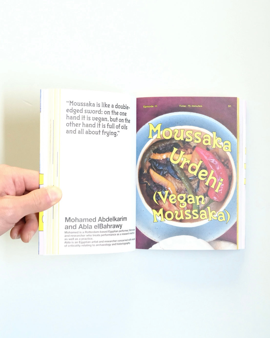 Lentil Space. Recipes from Artists’ Homes