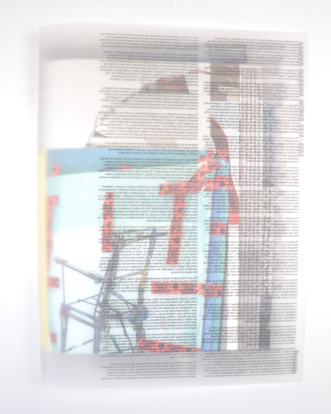 SANDER WASSINK WORKS 2012-2022