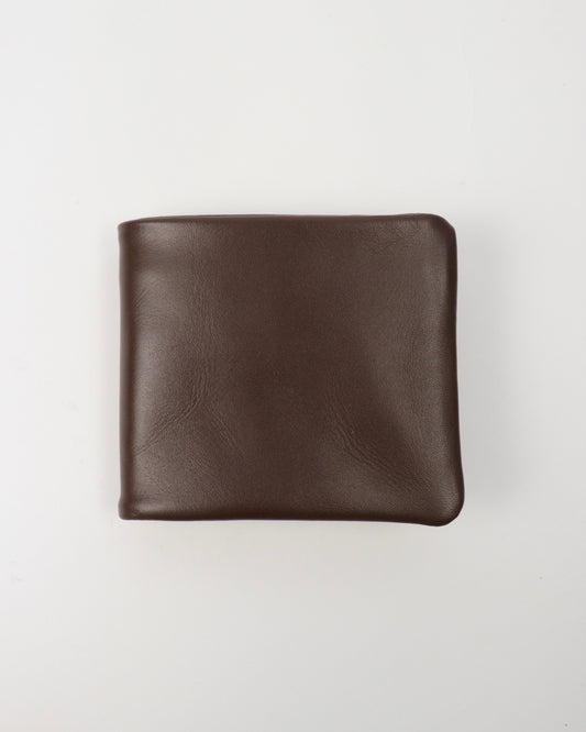 Light leather bifold wallet