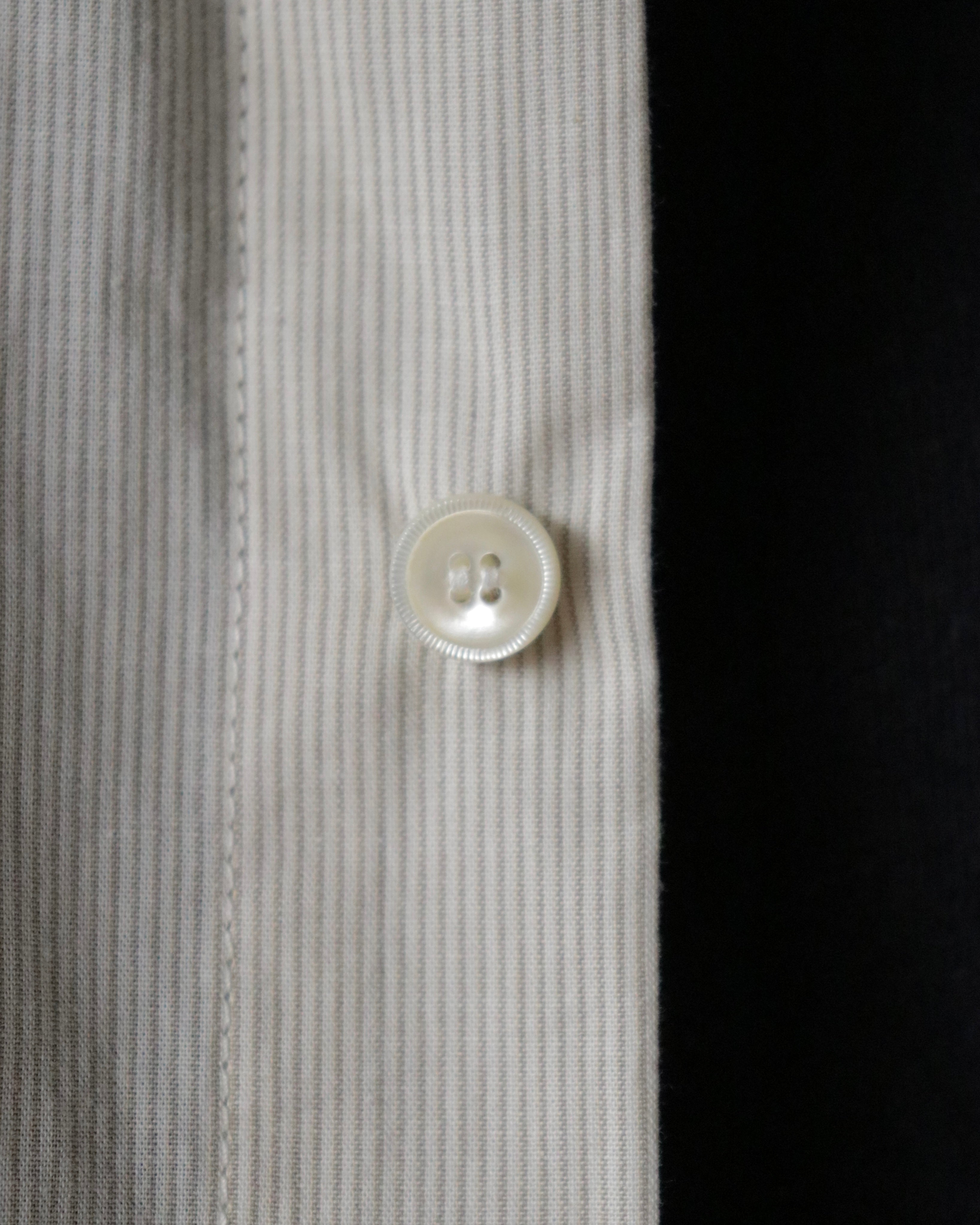 Organic cotton striped shirt