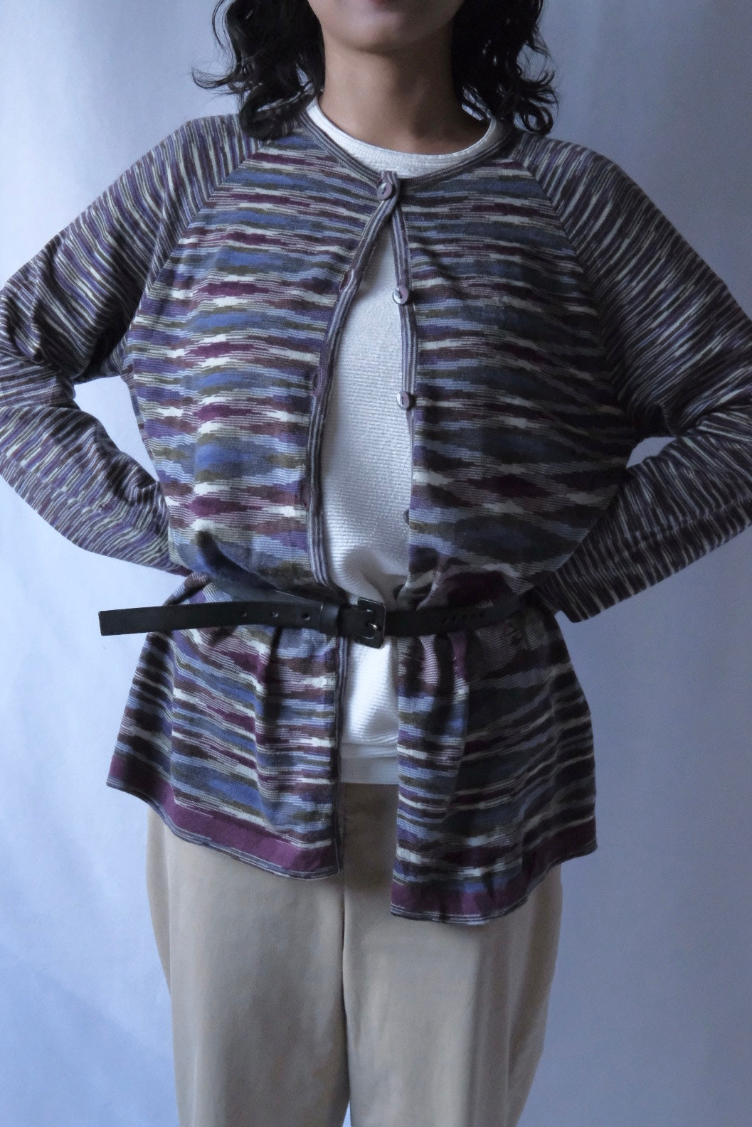 MISSONI Shevron pattern cardigan