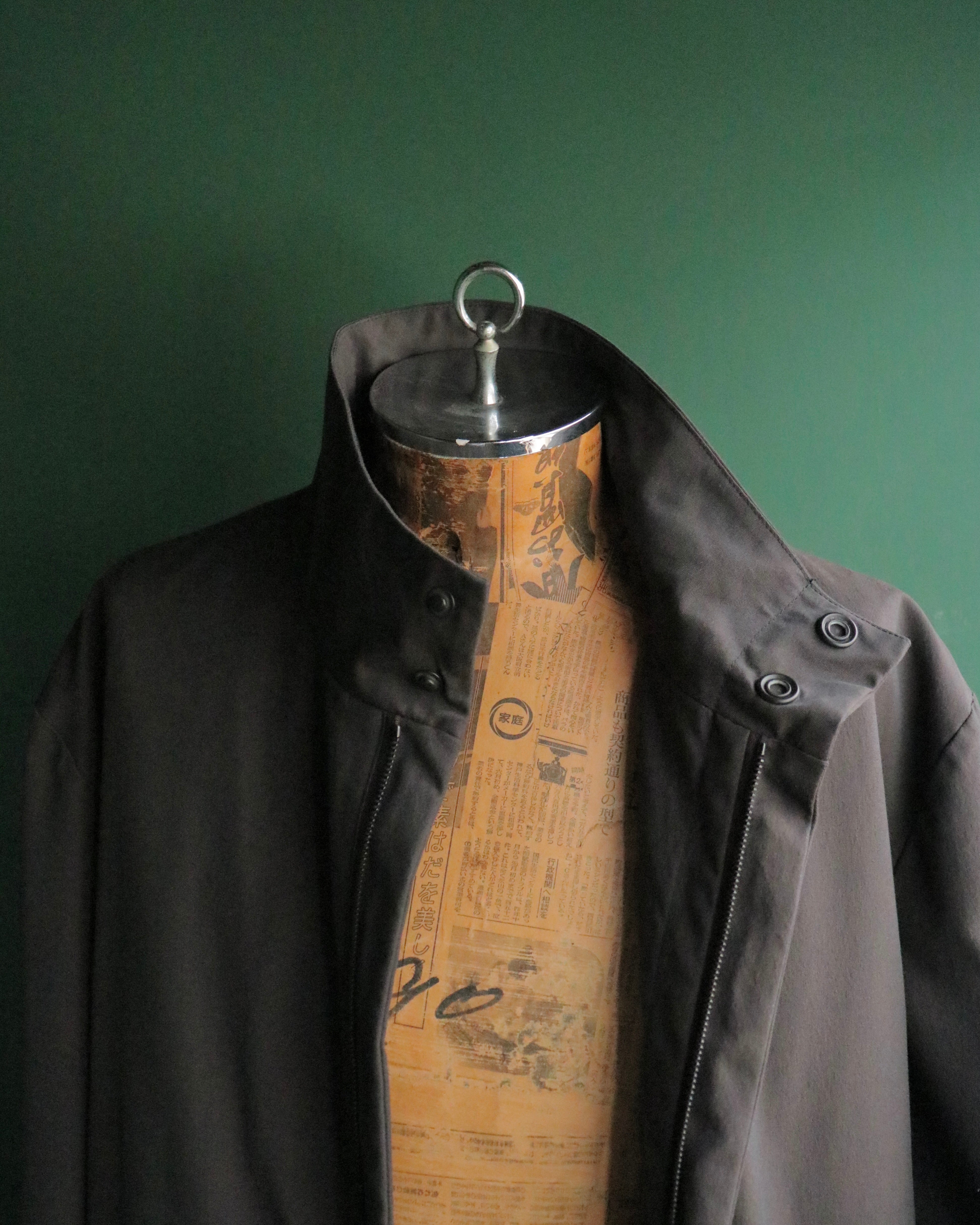 2010FW Calvin Klein Collection stand-collar padding zip coat