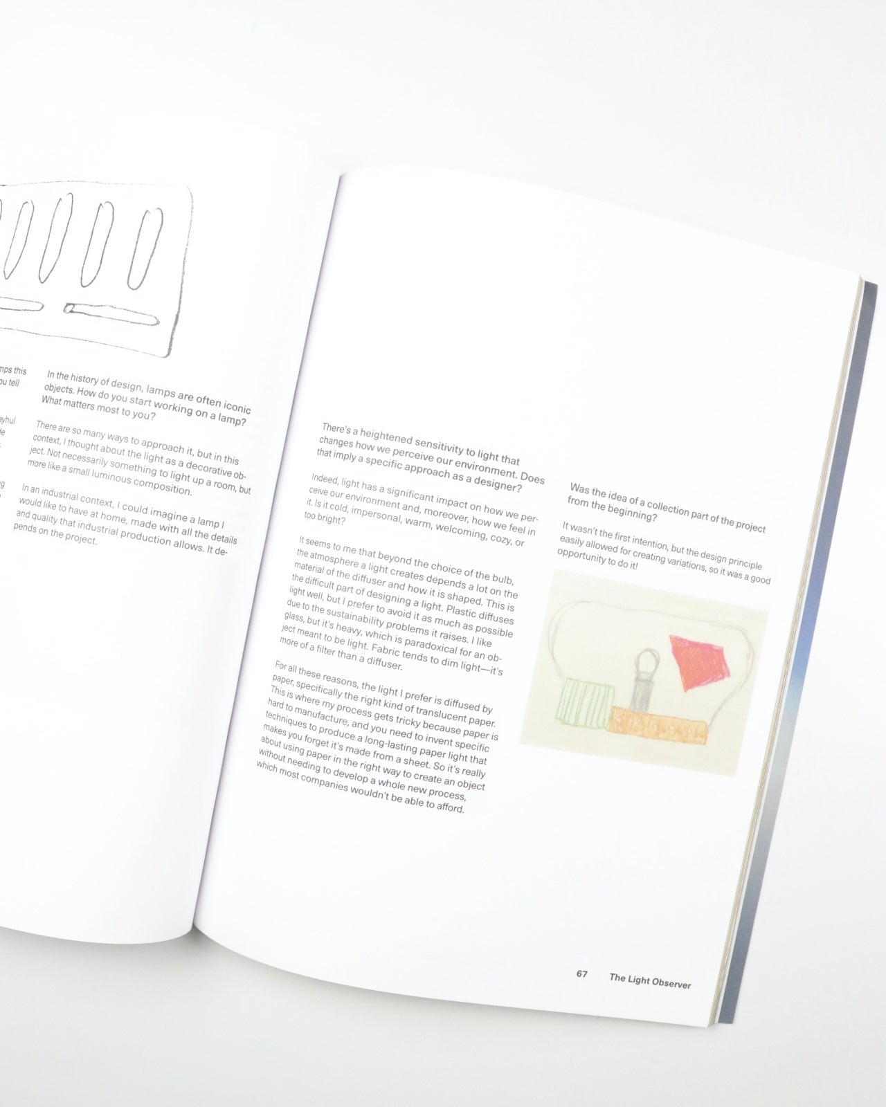 The Light Observer  The Experimental Issue -n°07