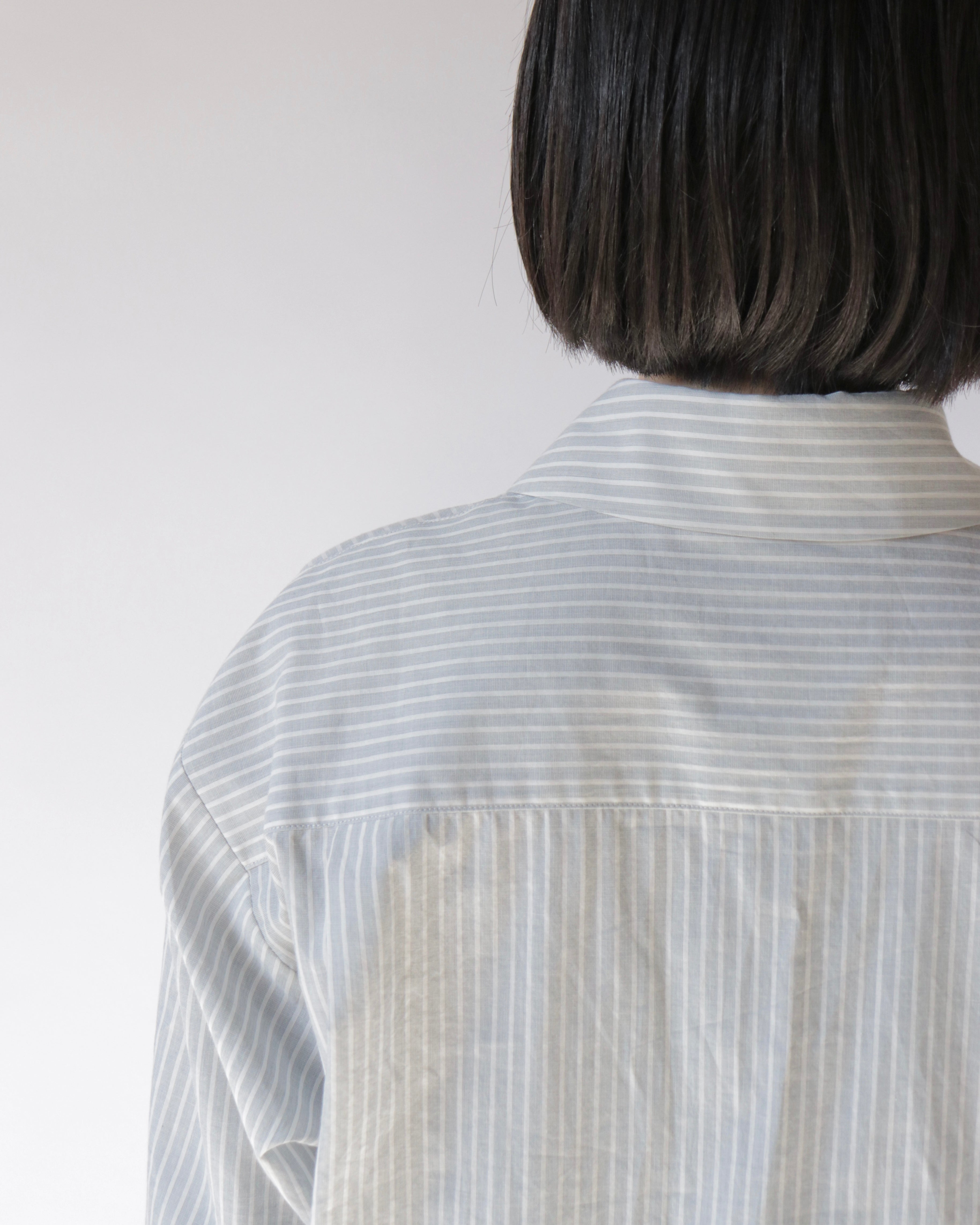 Organic cotton striped shirt