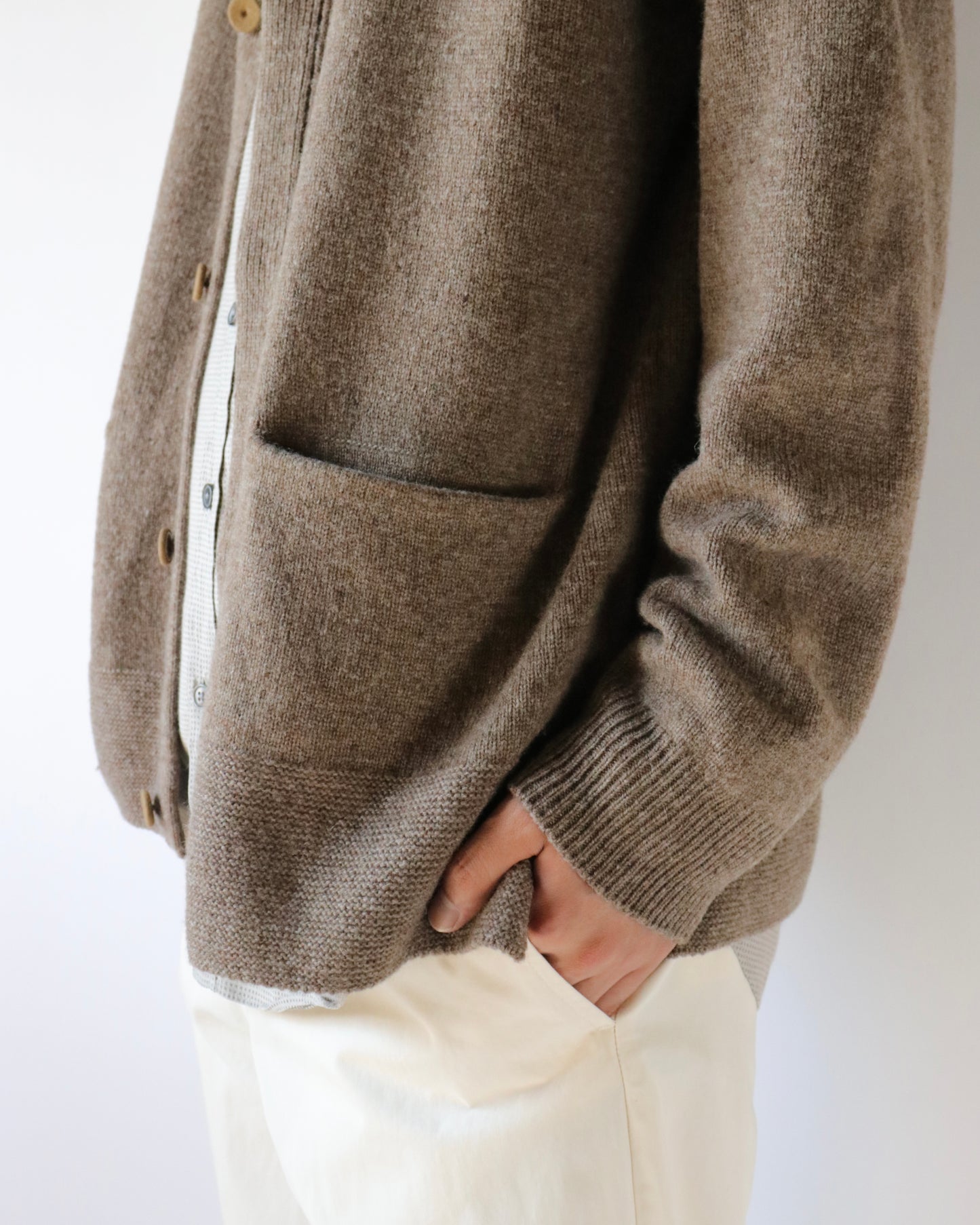 Tasmanian wool cardigan