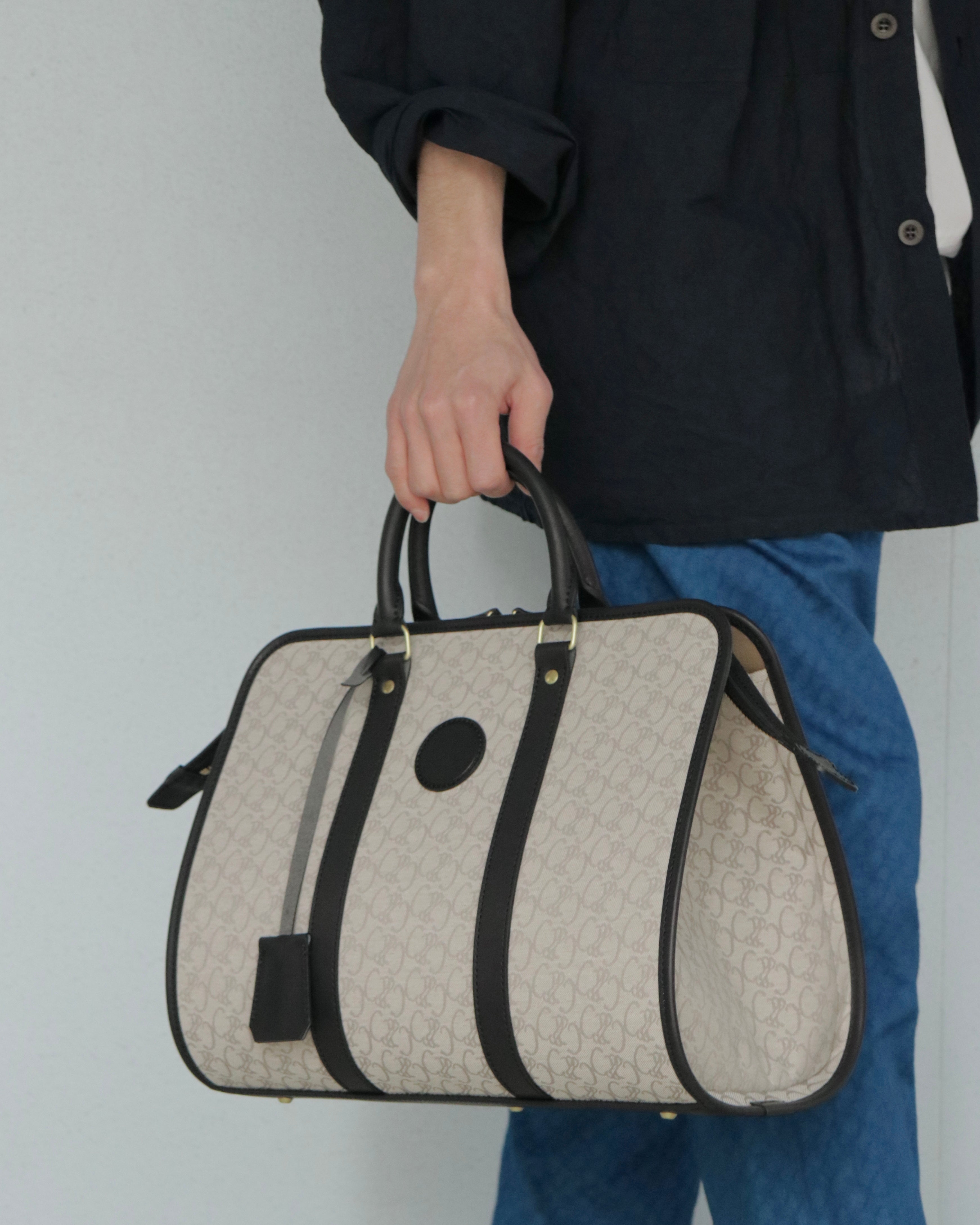 Cw monogram travel bag