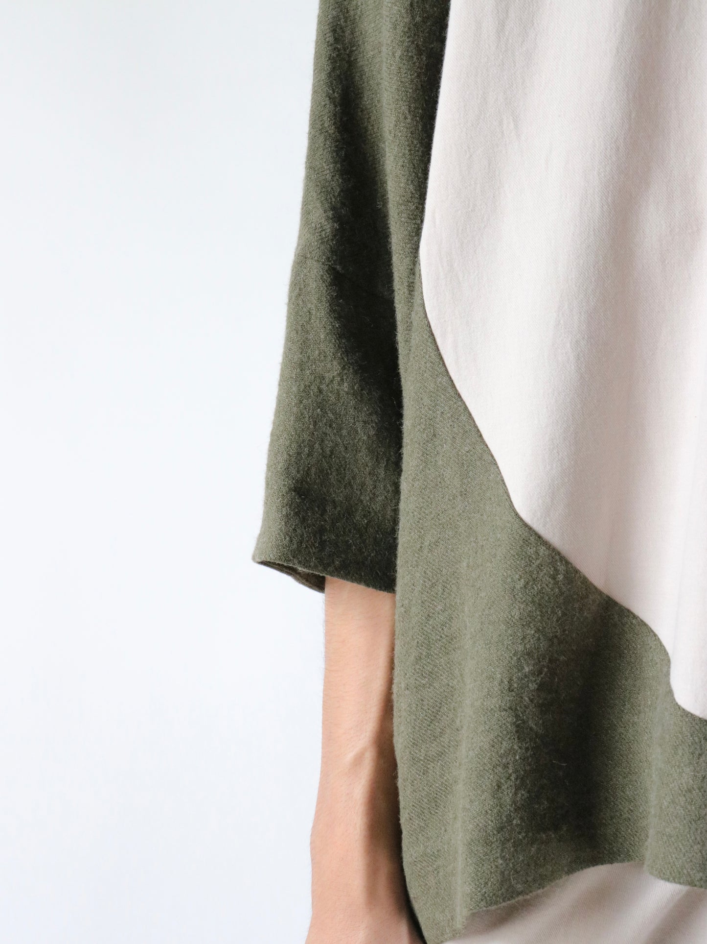 Linen wool and Cotton cashmere shirts