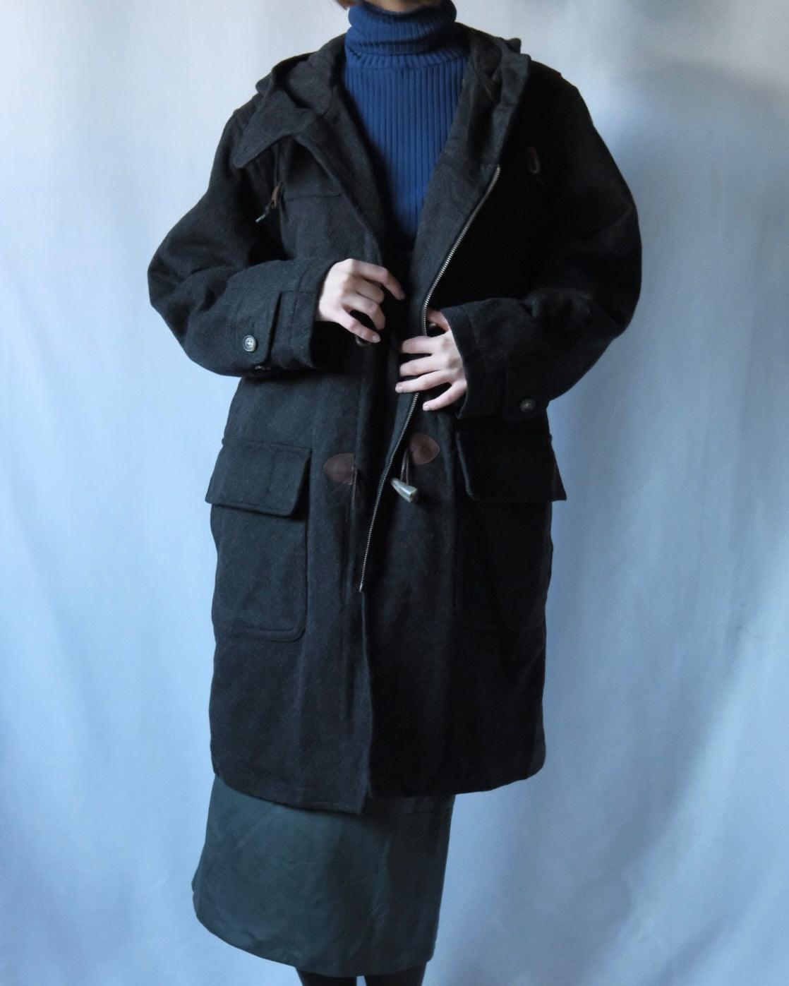 LANDS END Roden wool Duffle coat