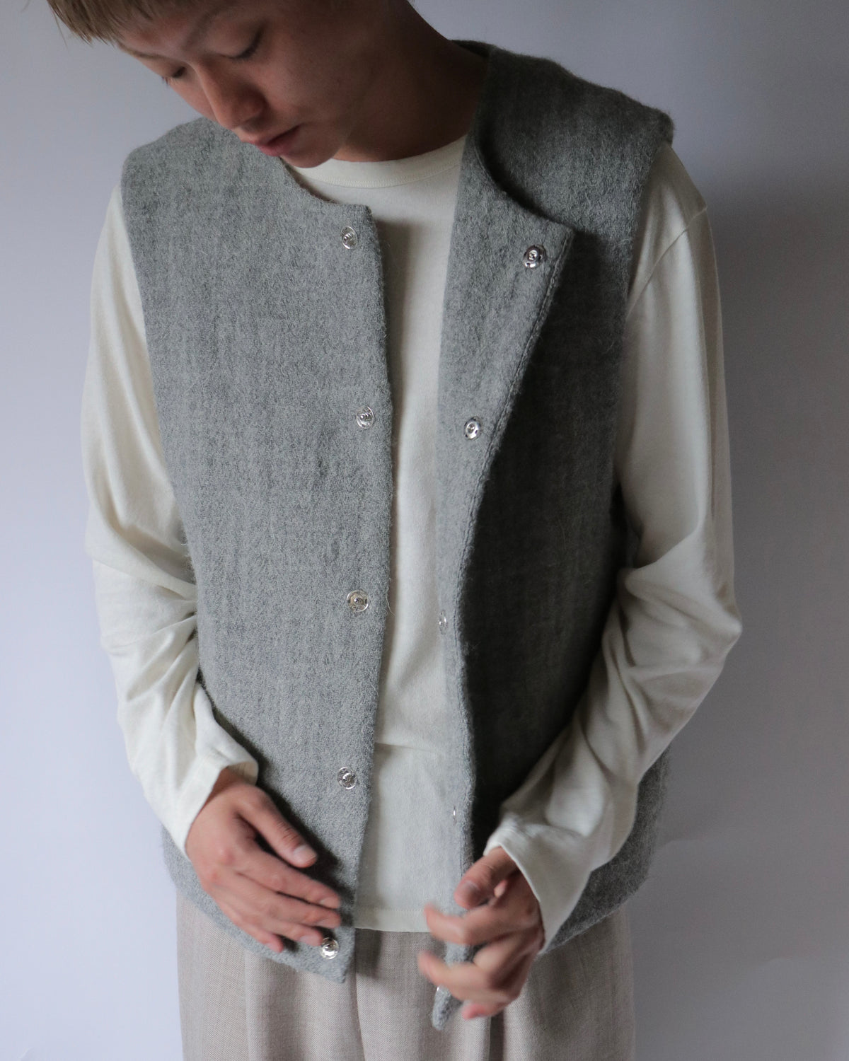COSMIC WONDER / Nostalgic painter's winter vest