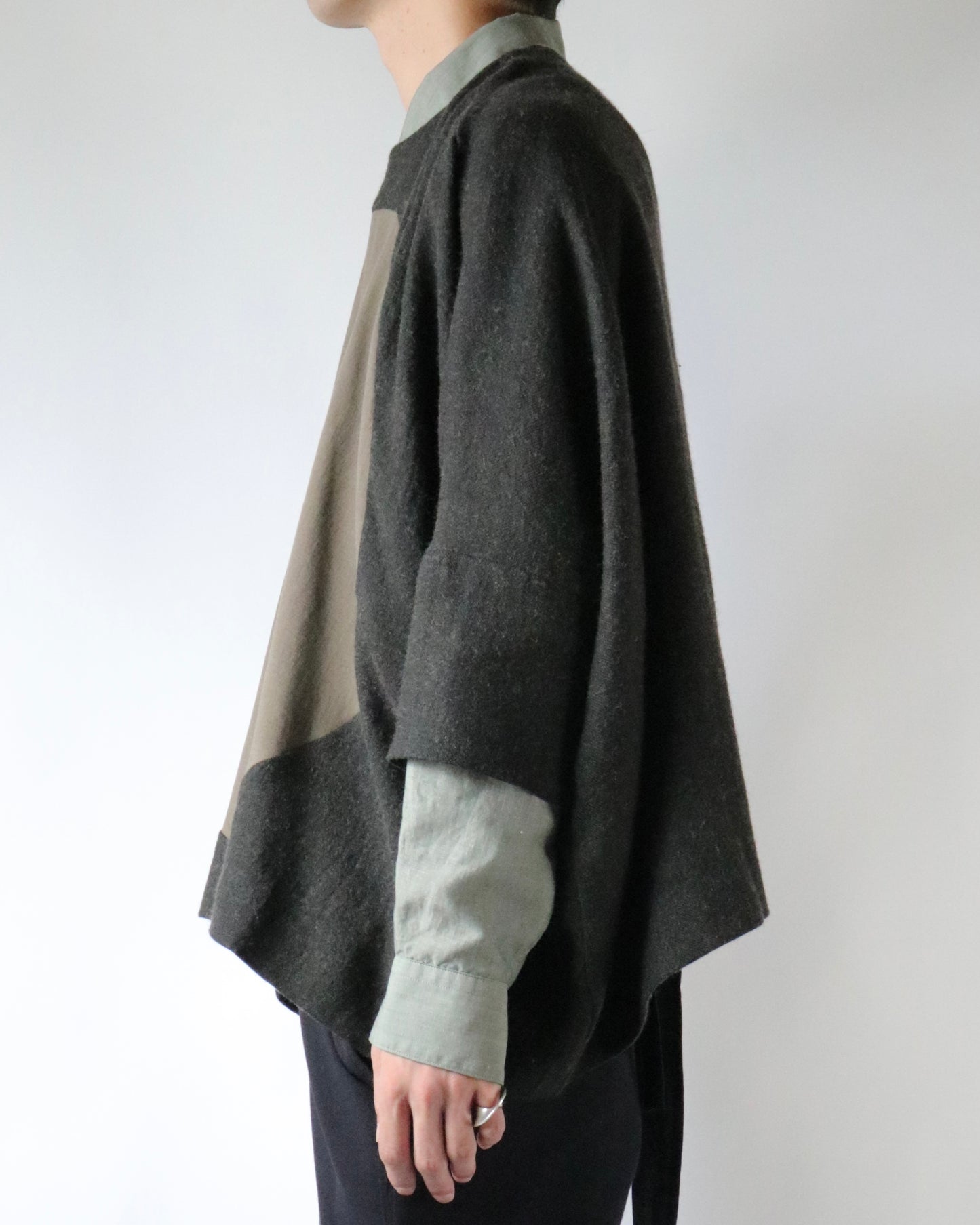 Linen wool and Cotton cashmere shirts