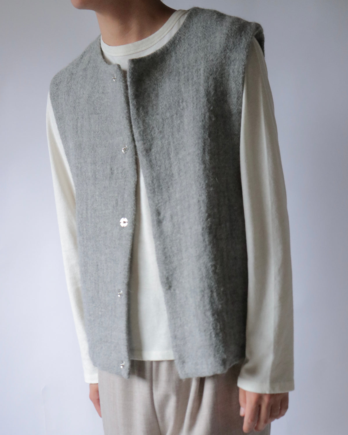 COSMIC WONDER / Nostalgic painter's winter vest