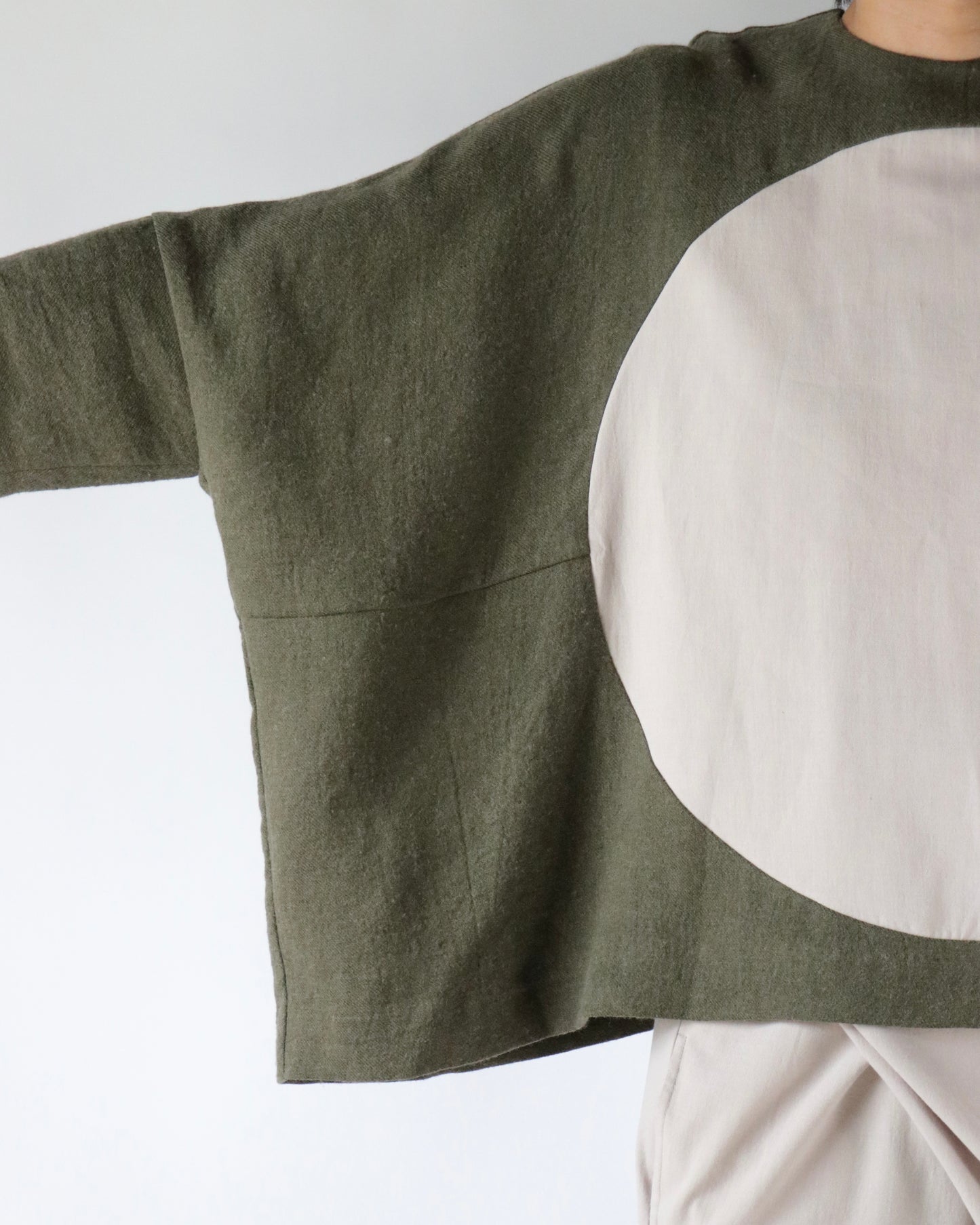 Linen wool and Cotton cashmere shirts