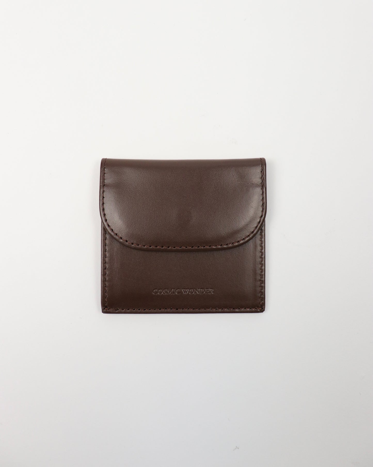 Light leather bifold wallet