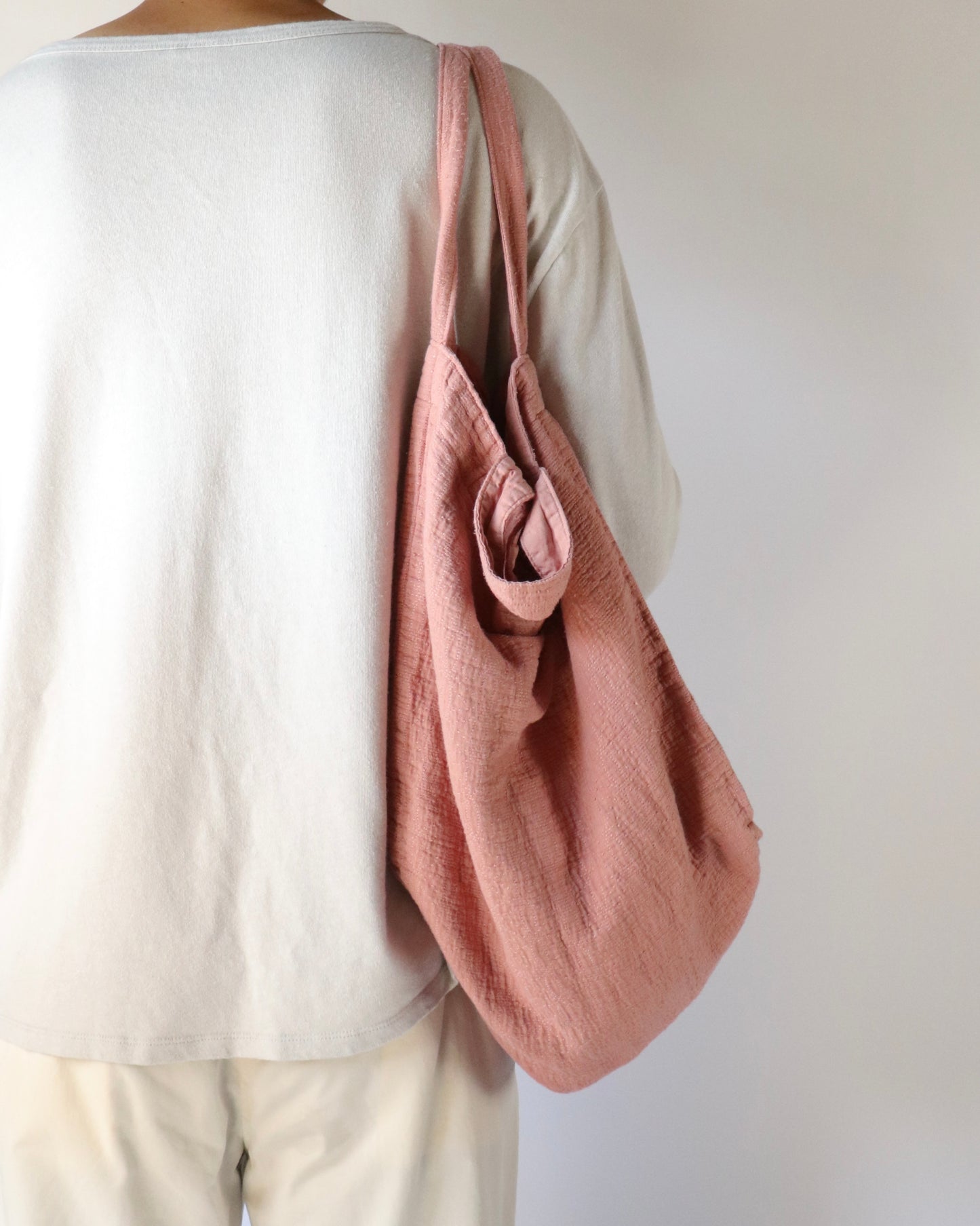 Flower of Sashiko bag