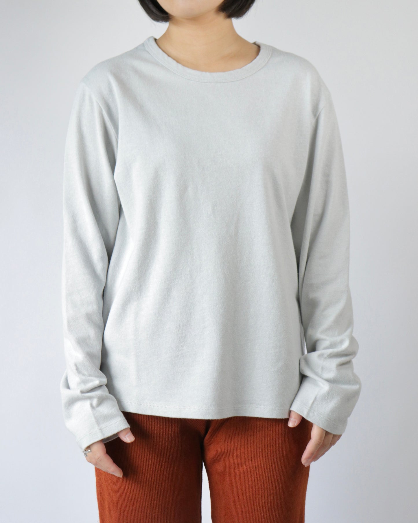 The Long Sleeve T-Shirt in Clay