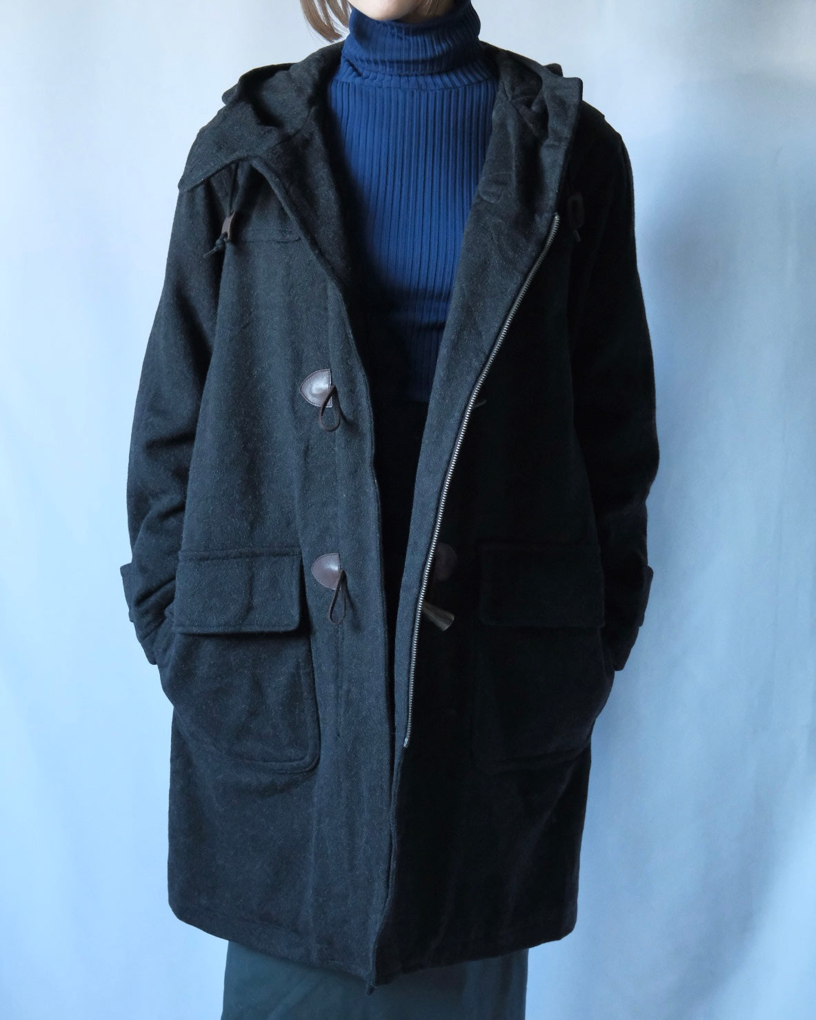 LANDS END Roden wool Duffle coat