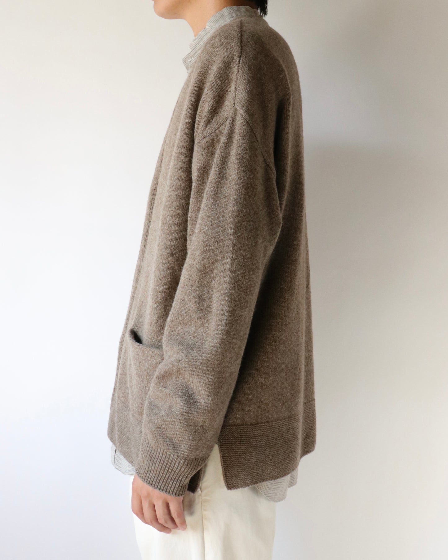 Tasmanian wool cardigan